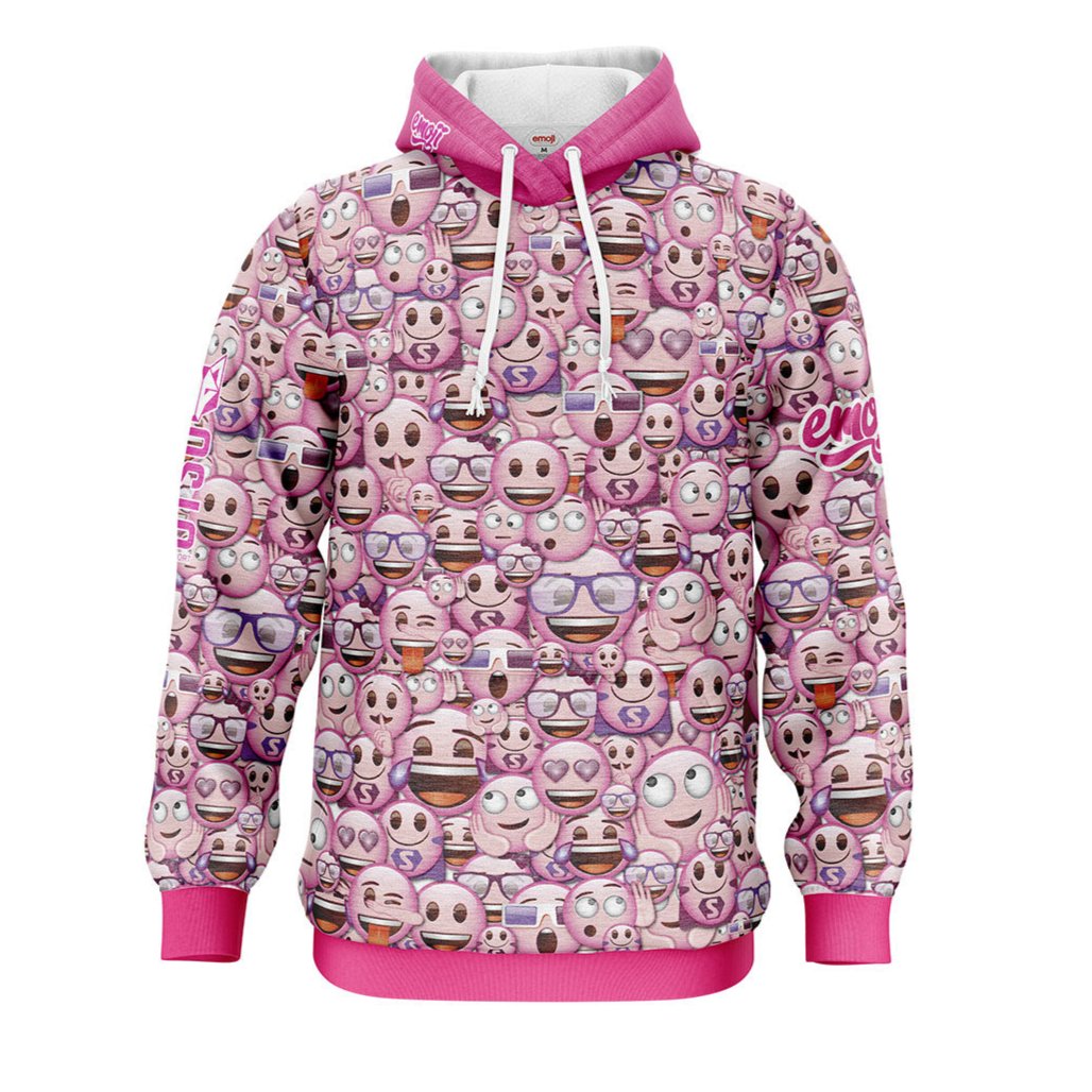 Dessuadora - Emoji Classic Pink (Outlet)