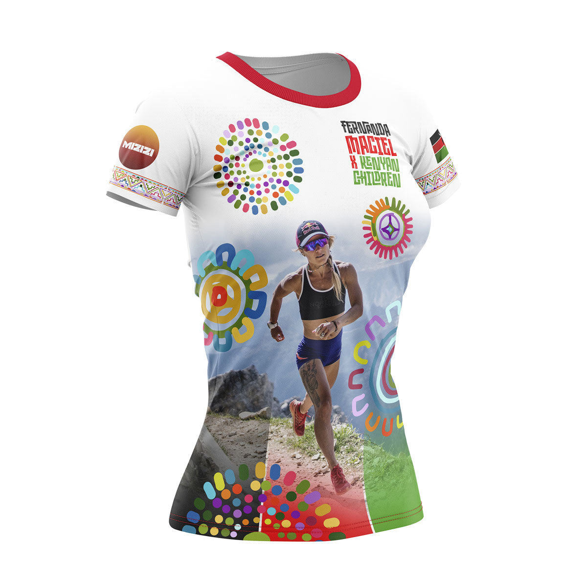 T-shirt manches courtes femme - Fernanda Maciel & Kenyan Children (Outlet)