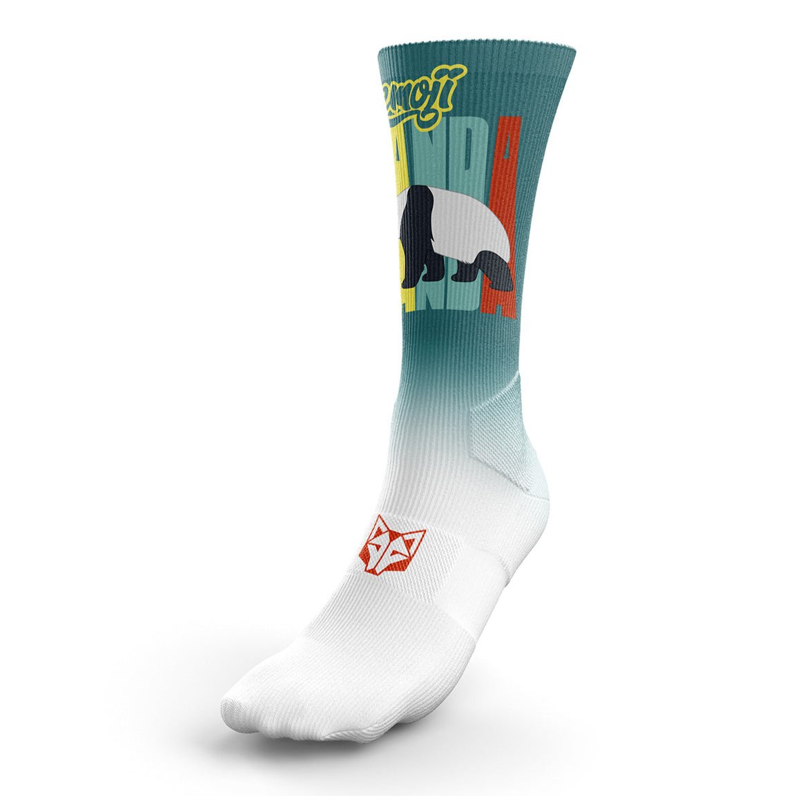 Chaussettes Sublimées - Emoji Panda