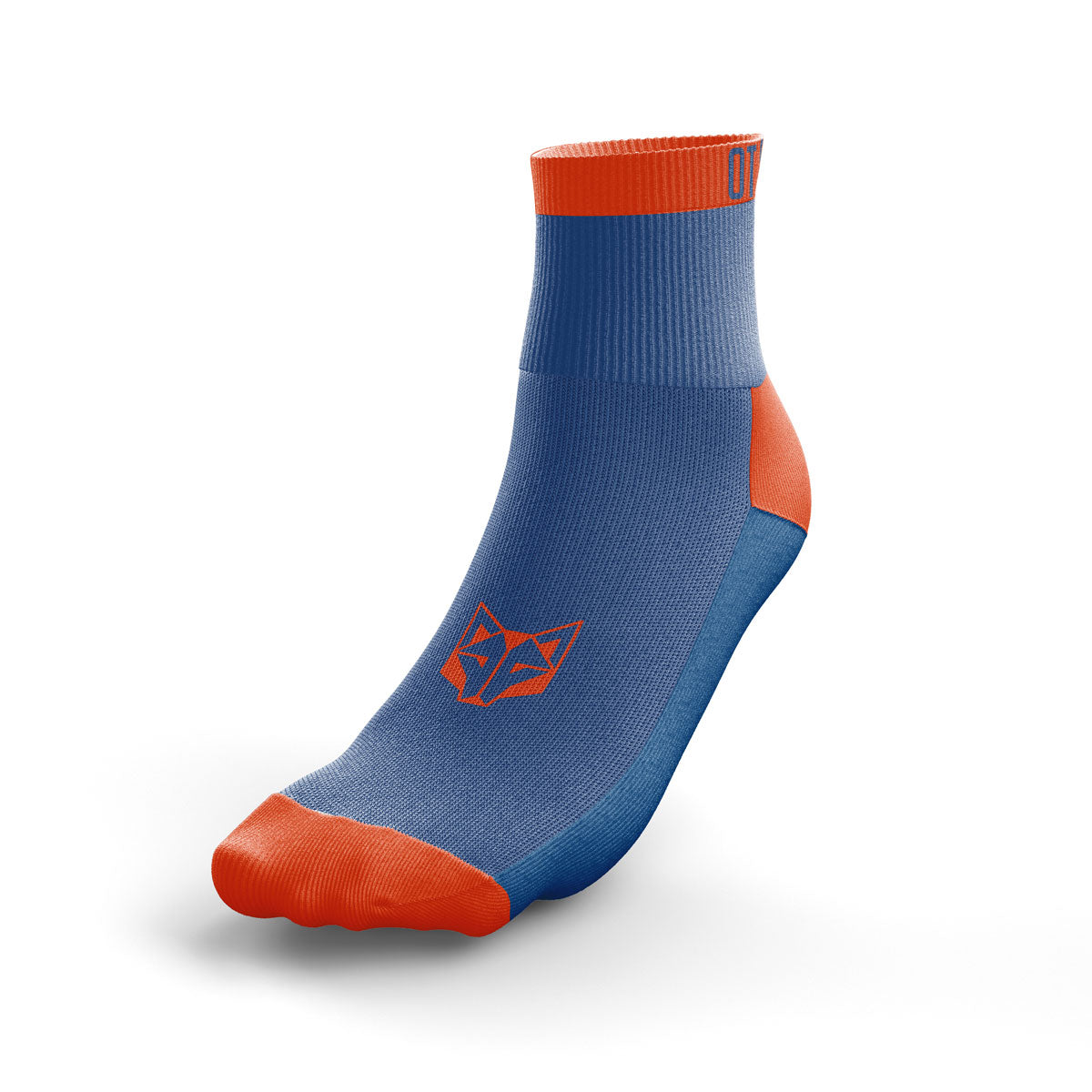 Low Cut Multisport Socks - Navy Blue & Orange (Outlet)