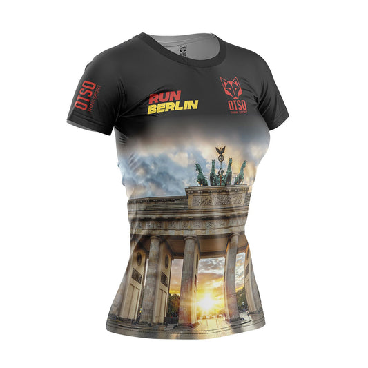 Camiseta manga corta mujer - Run Berlin (Outlet)