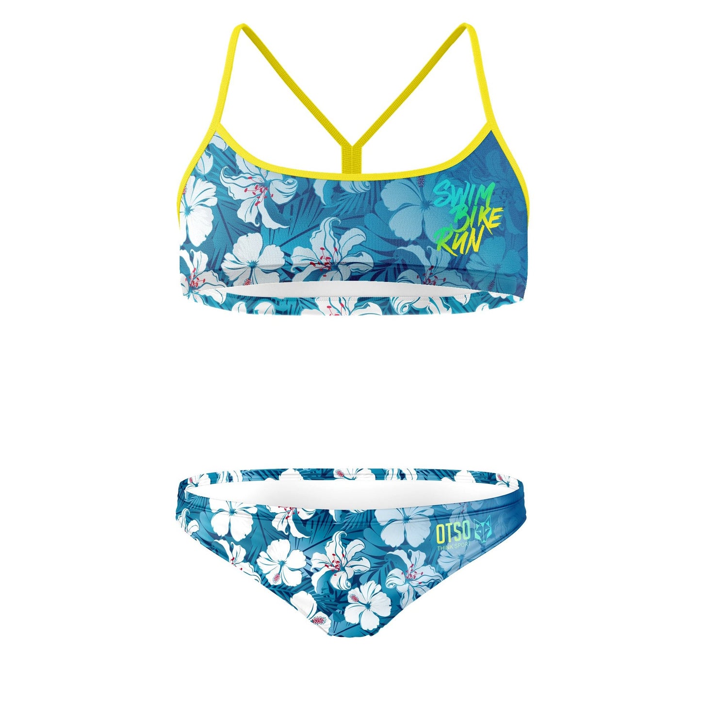 Bikini - Awun Bike Run Flower