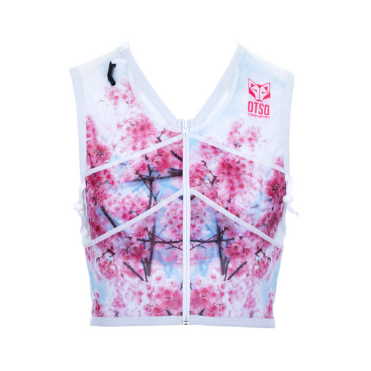 Trail running backpack - Almond Blossom