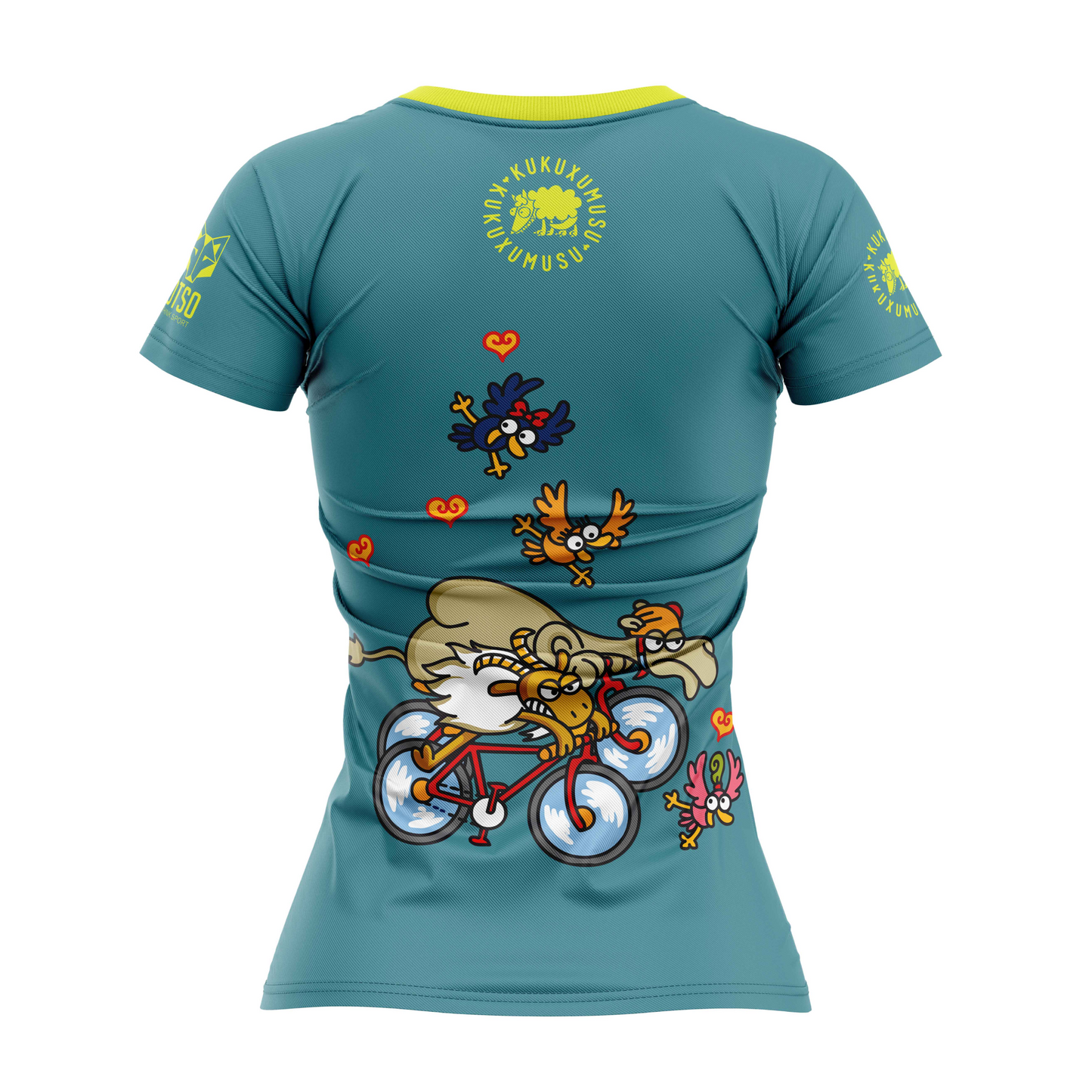 Samarreta màniga curta dona - Kukuxumusu Bike