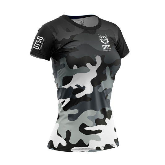 Magliette manica corta donna - Camo Grey