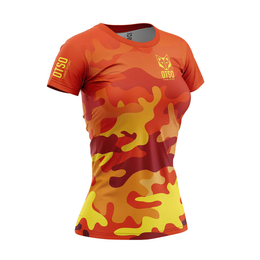 Magliette manica corta donna - Camo Orange (Outlet)