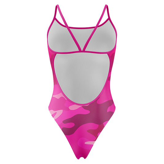 Women's Swimsuit - Pink Camo