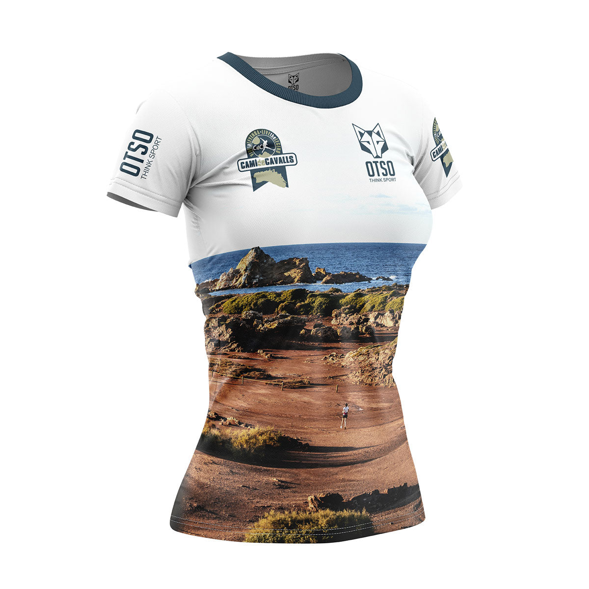 Short sleeve t-shirt women - Menorca CDC Fita (Outlet)