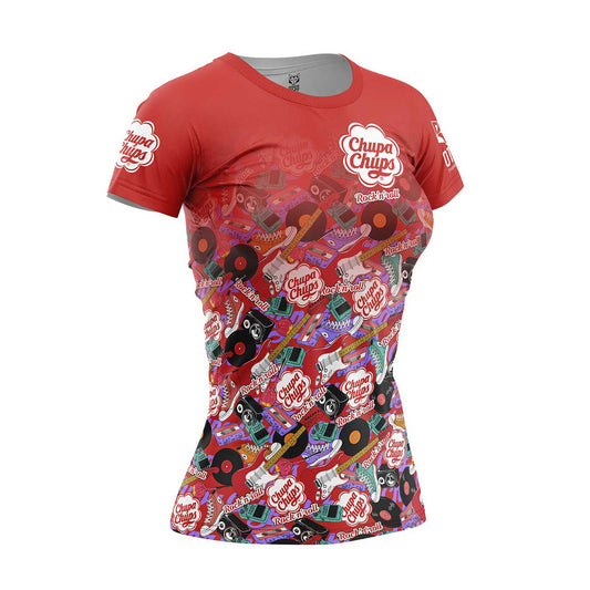 Short sleeve t-shirt women - Chupa Chups Rock'n'Roll (Outlet)