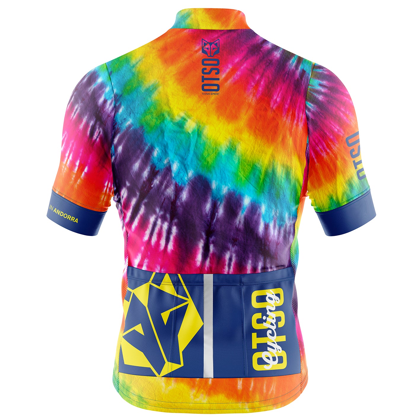 Maillot de ciclismo manga corta hombre - Tie Dye (Outlet)