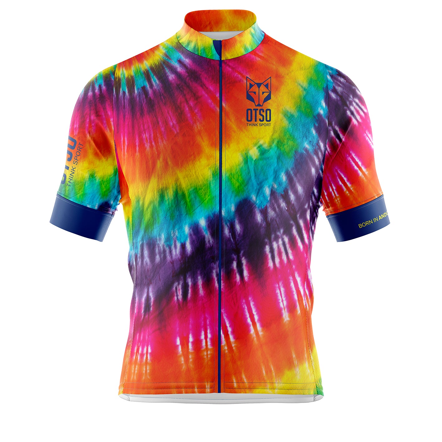Maillot de ciclismo manga corta hombre - Tie Dye (Outlet)