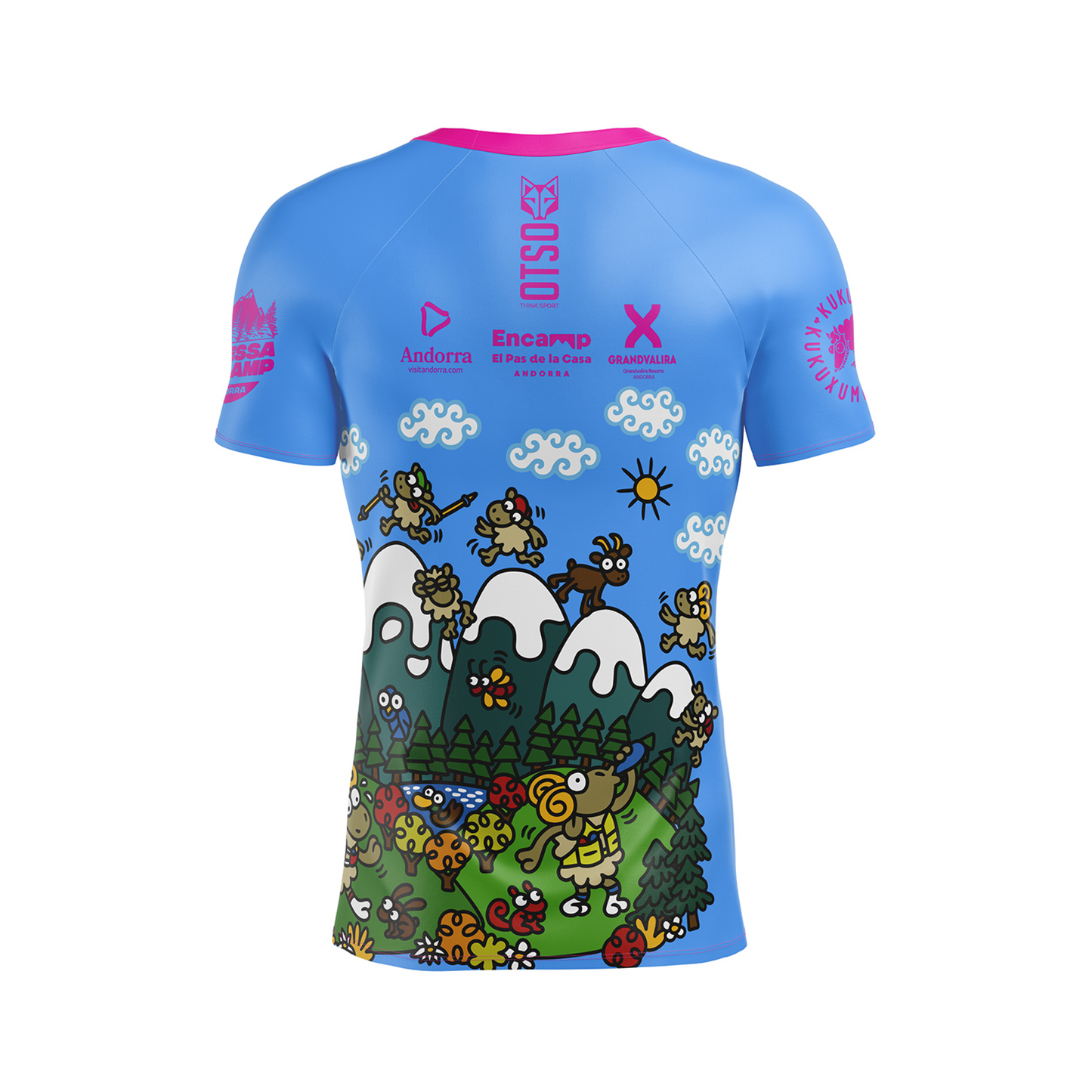 T-shirt manches courtes homme - Travessa d’Encamp 2025  (Outlet)