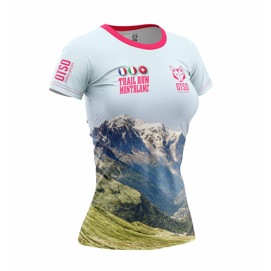 T-shirt manches courtes femme - Run Trail Montblanc 2025 (Outlet)