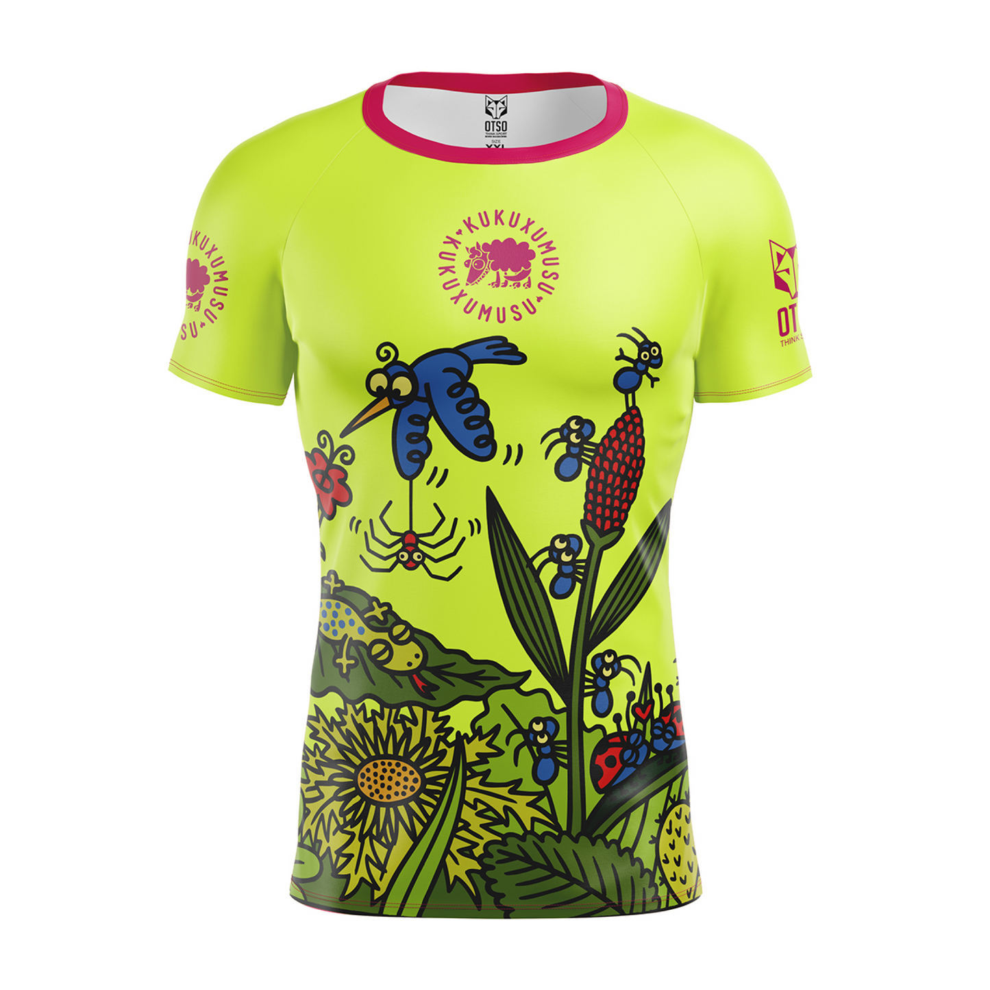 Camiseta masculina de manga curta - Kukuxumusu Forest