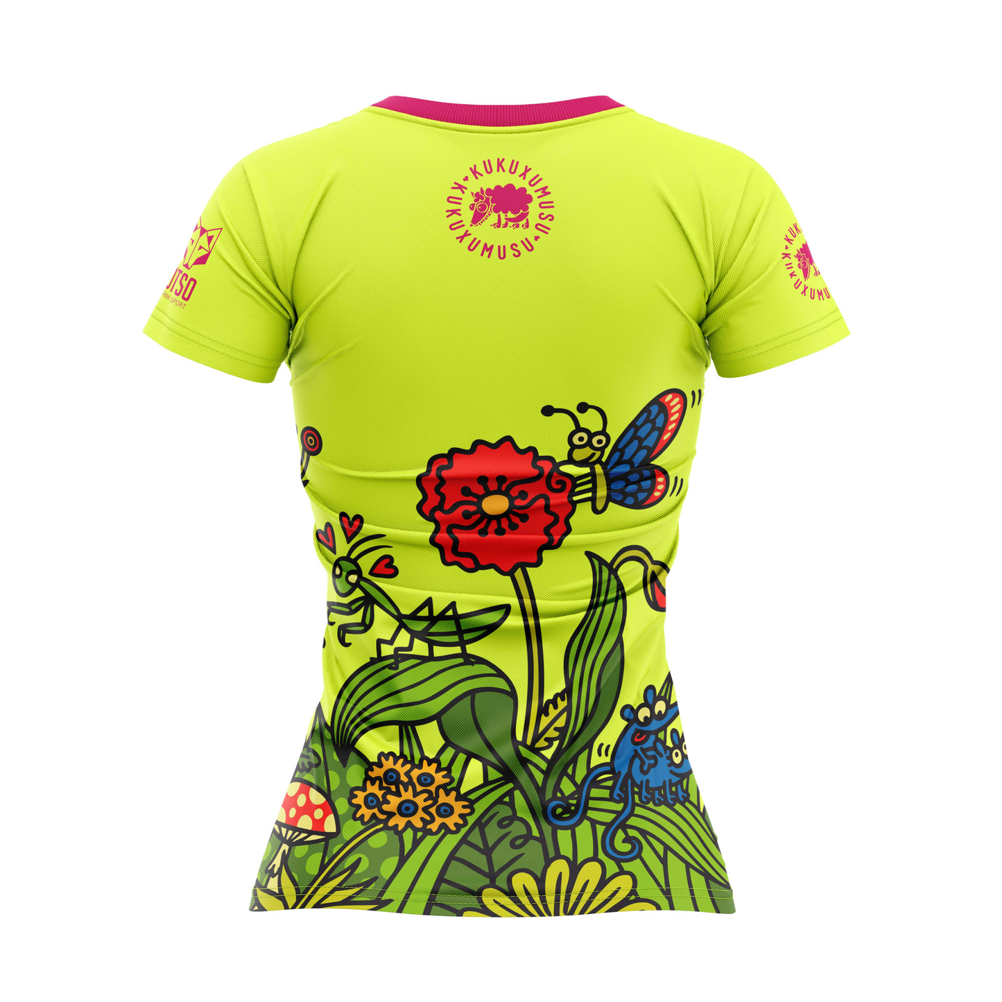 T-shirt manches courtes femme - Kukuxumusu Forest
