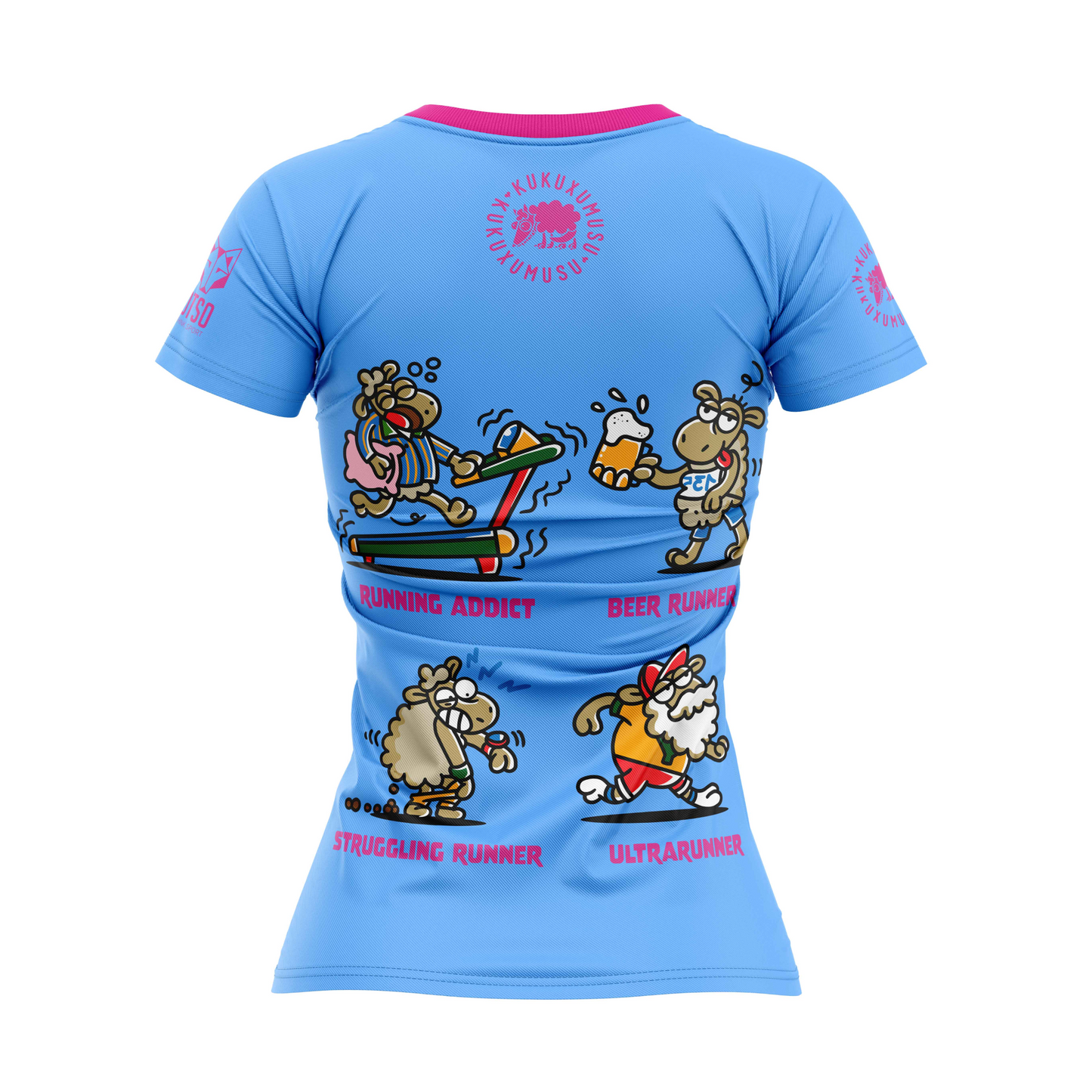 Short sleeve t-shirt for women - Kukuxumusu Runners