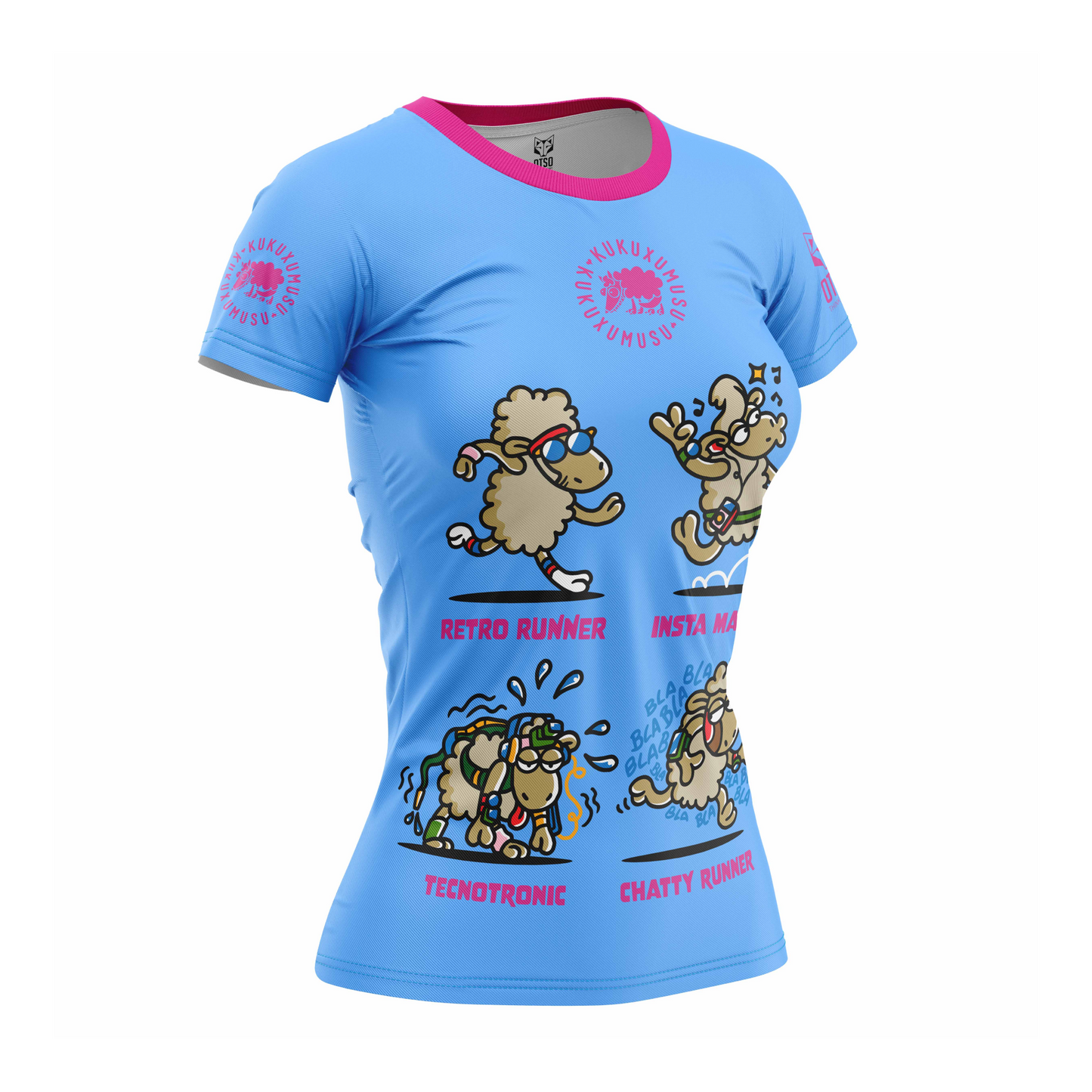 Short sleeve t-shirt for women - Kukuxumusu Runners