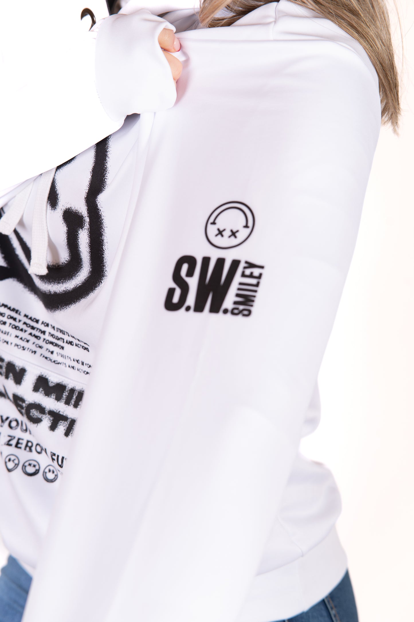 Sudadera - S.W.Smiley Airbrushed Infinity