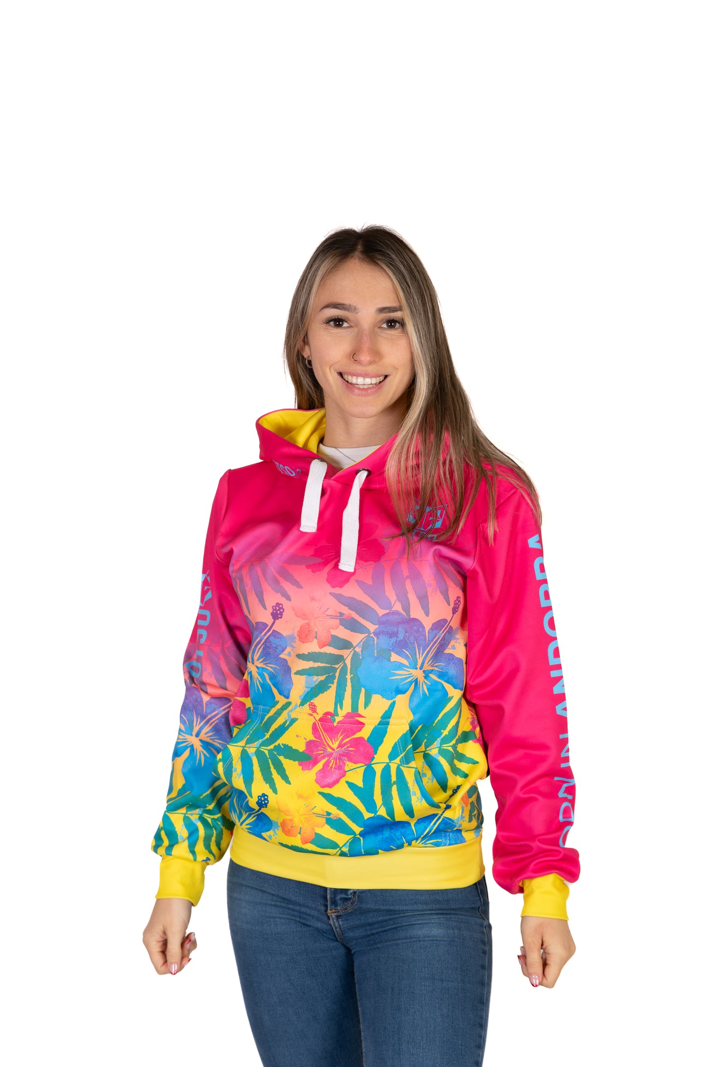 Dessuadora - Floral Rosa