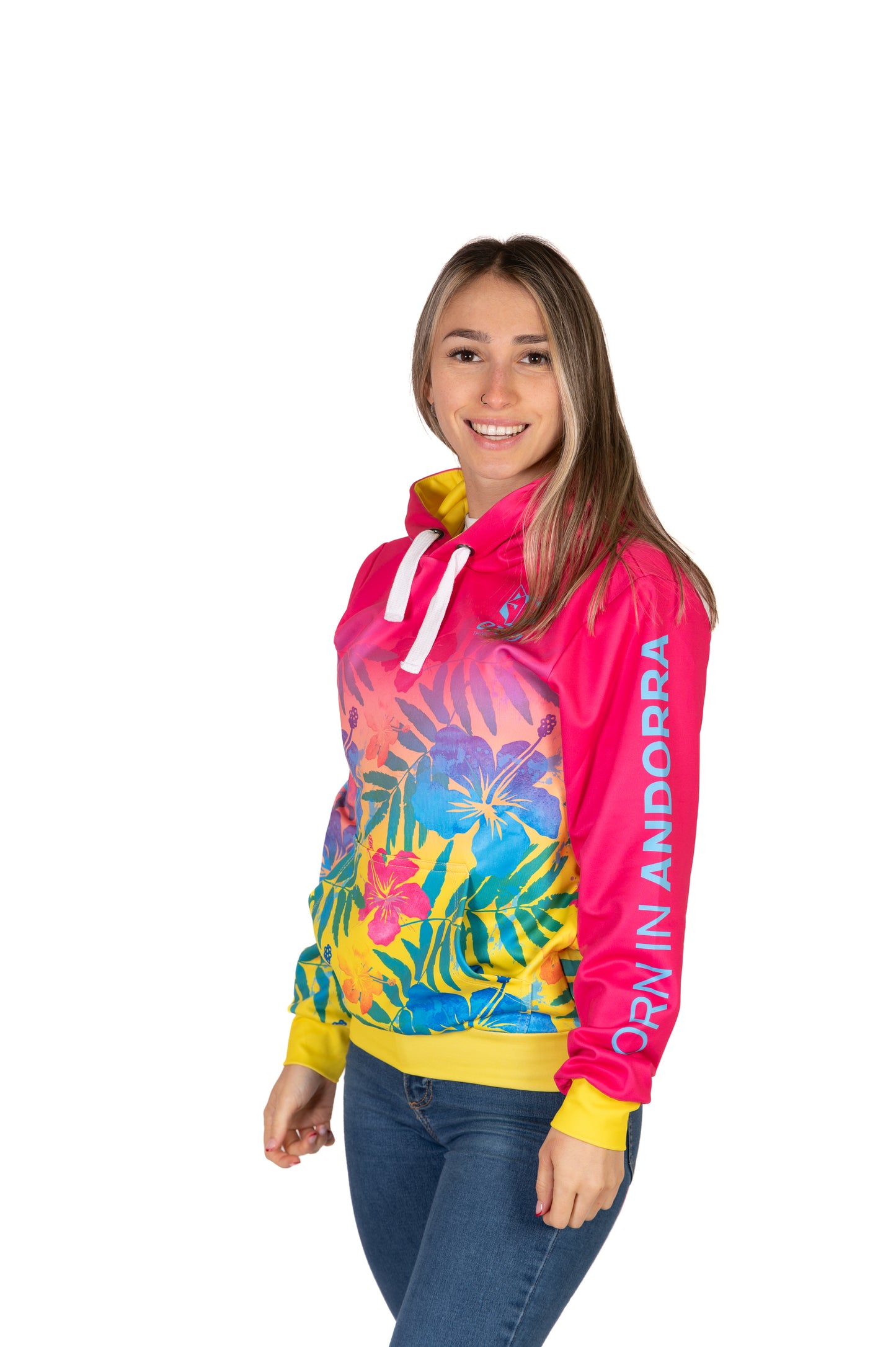 Dessuadora - Floral Rosa