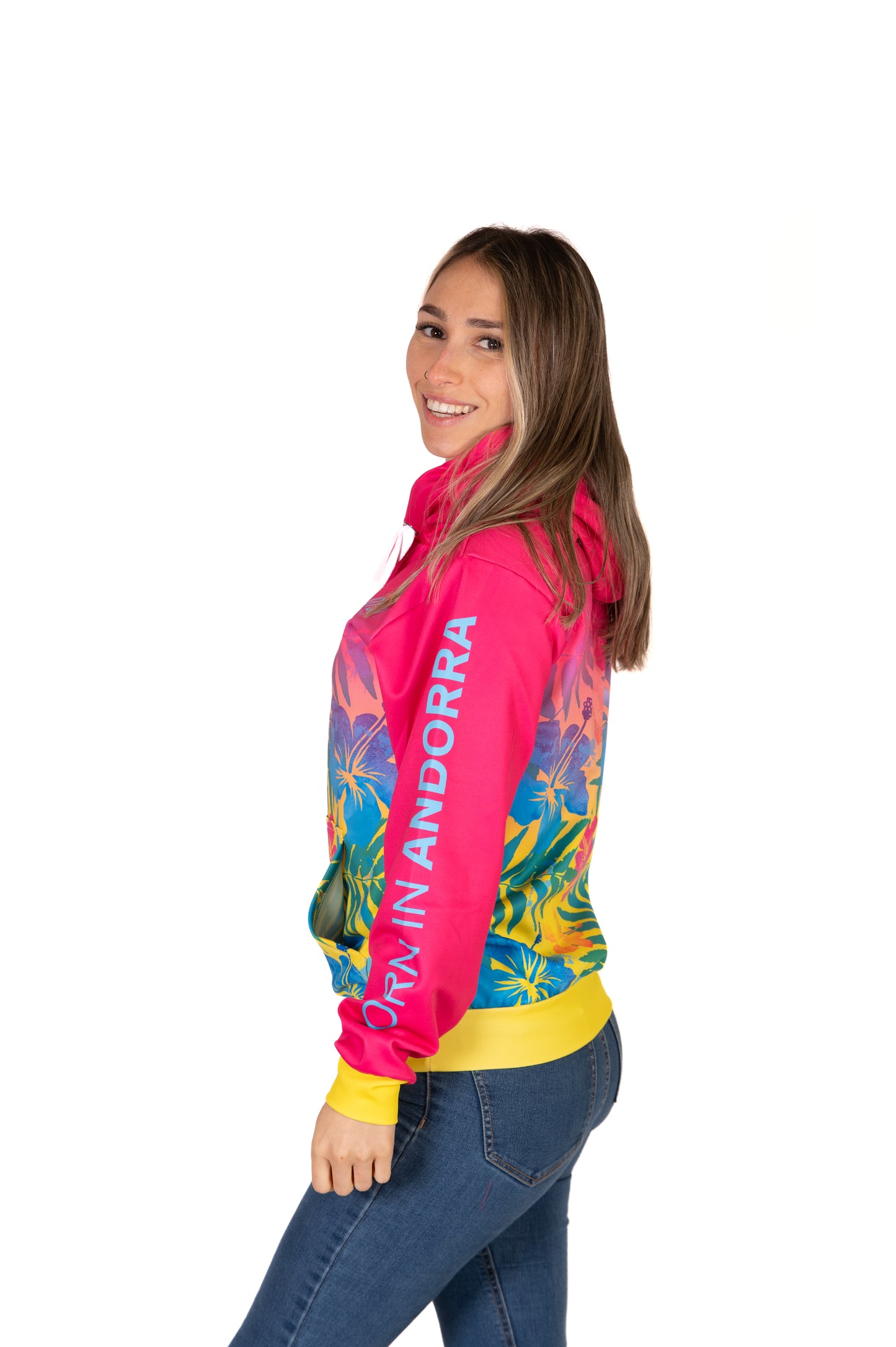 Dessuadora - Floral Rosa