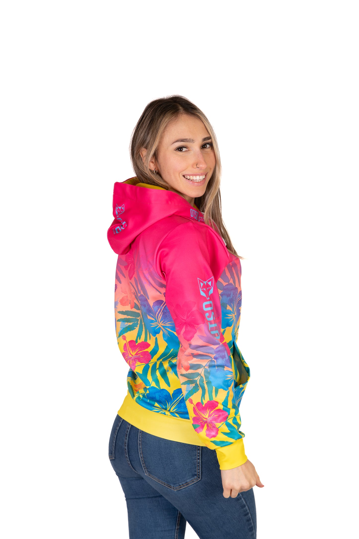 Dessuadora - Floral Rosa