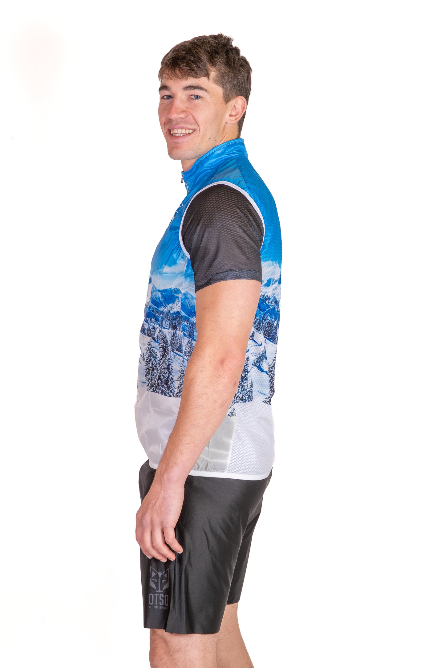Colete de corrida unissex - Snow Forest