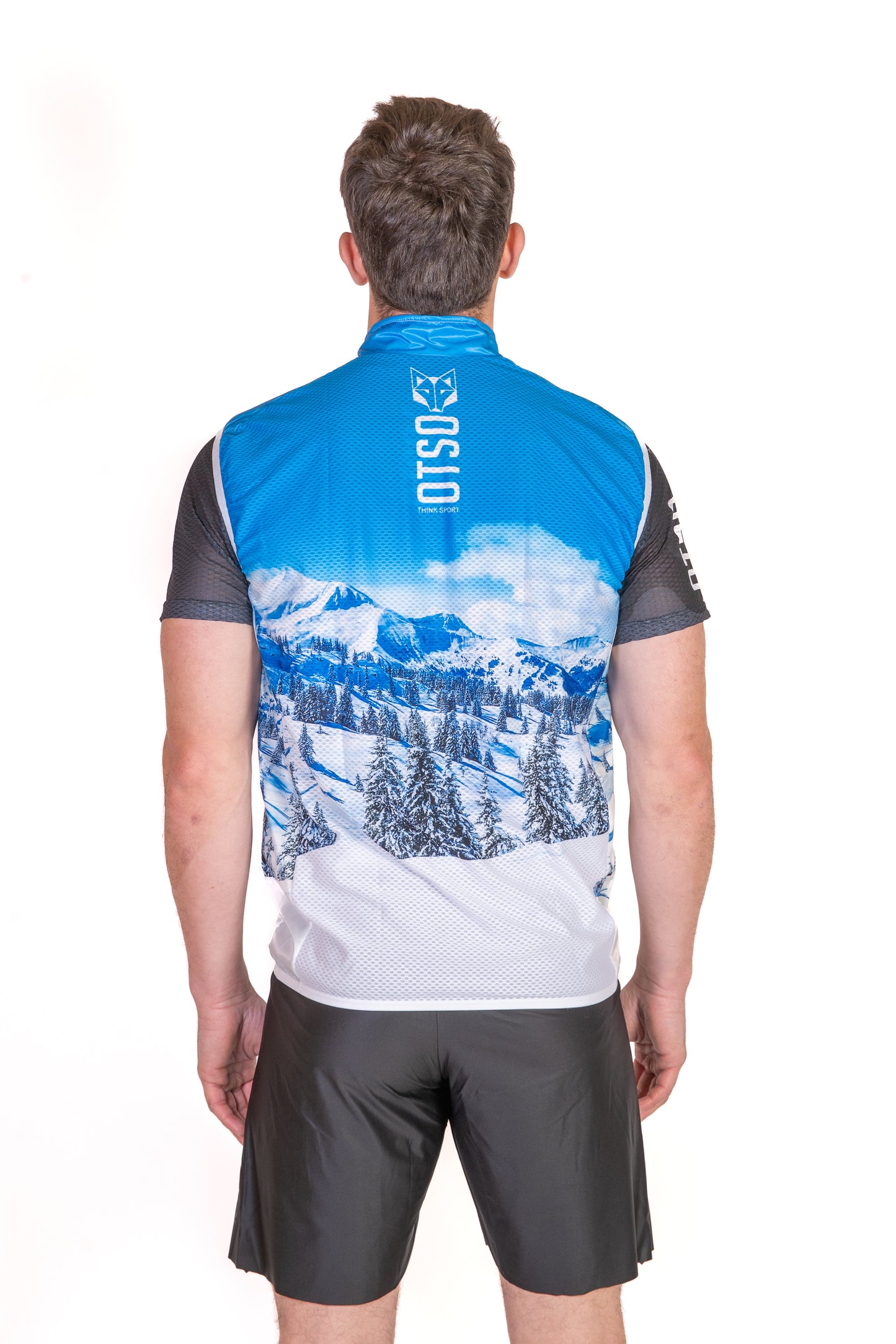 Colete de corrida unissex - Snow Forest