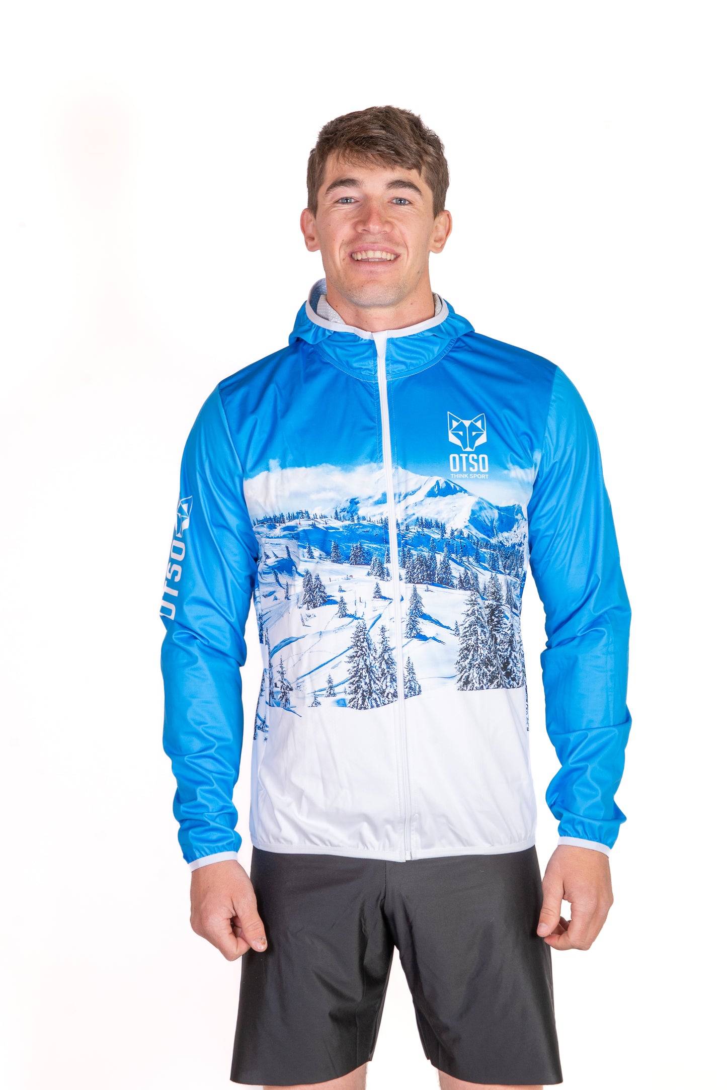 Unisex Running Jacket - Snow Forest