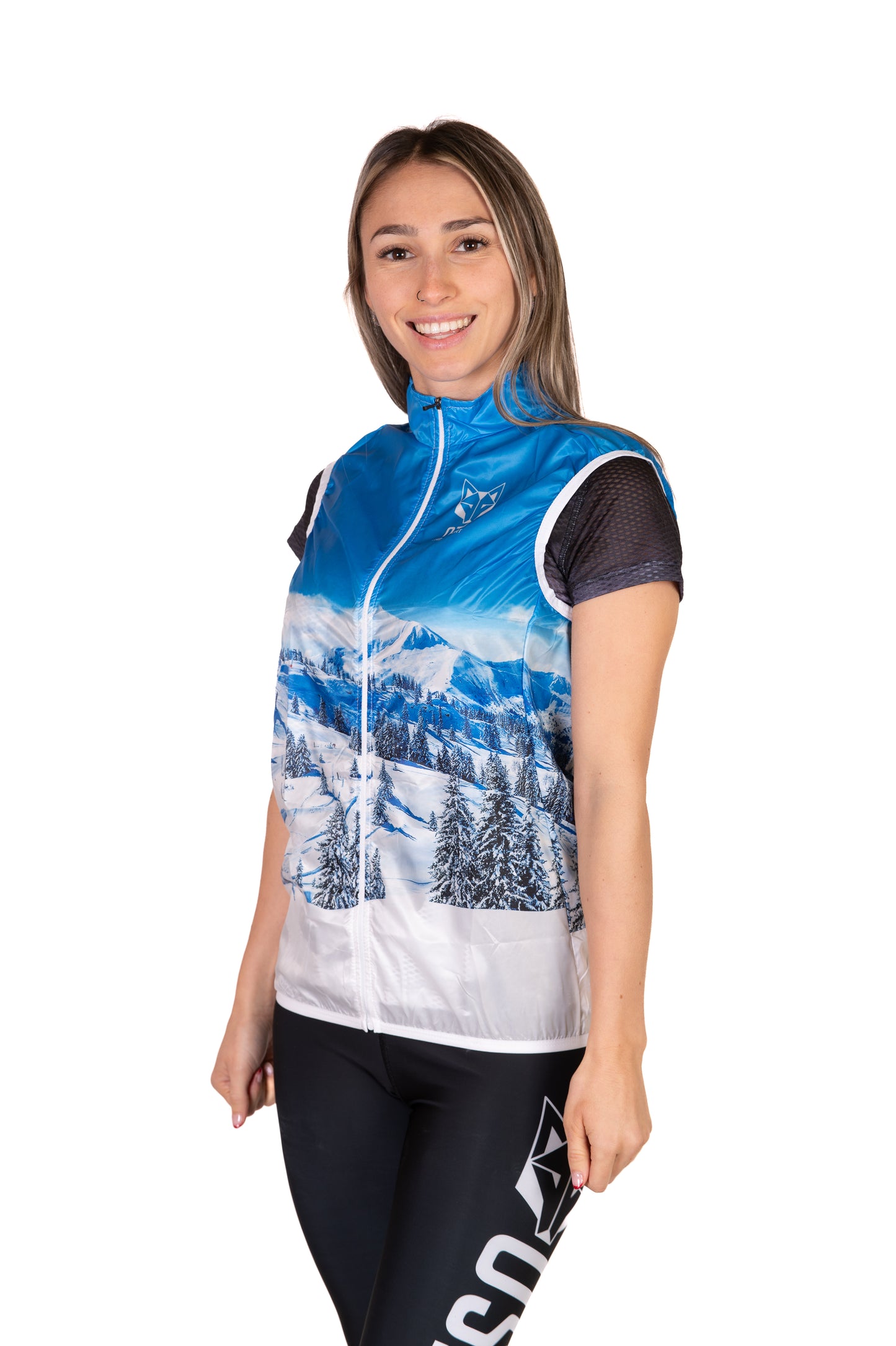 Colete de corrida unissex - Snow Forest