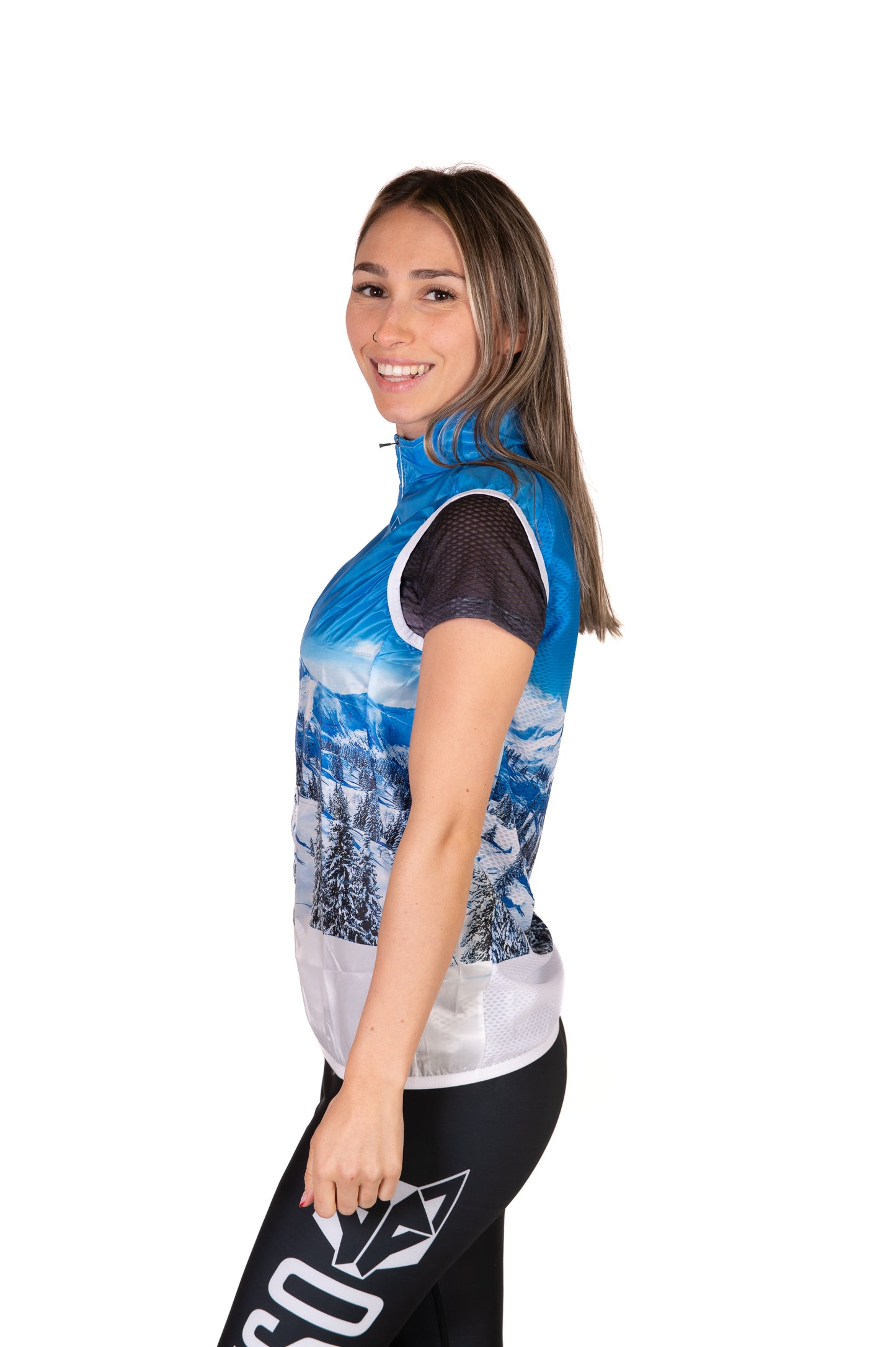 Colete de corrida unissex - Snow Forest