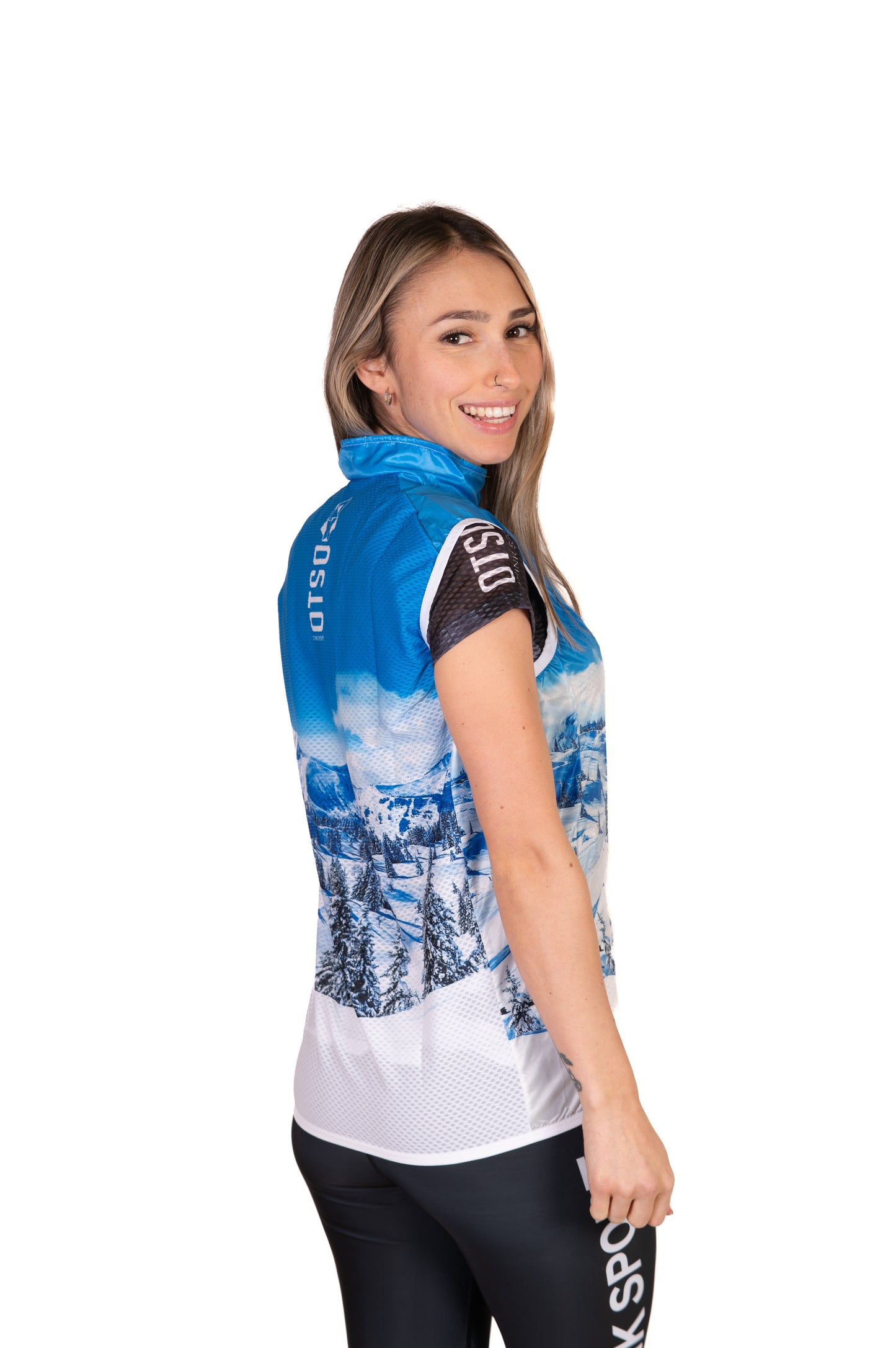 Colete de corrida unissex - Snow Forest