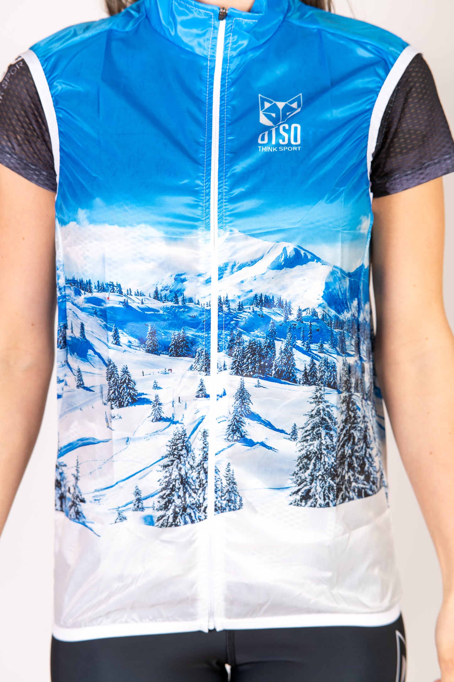 Colete de corrida unissex - Snow Forest