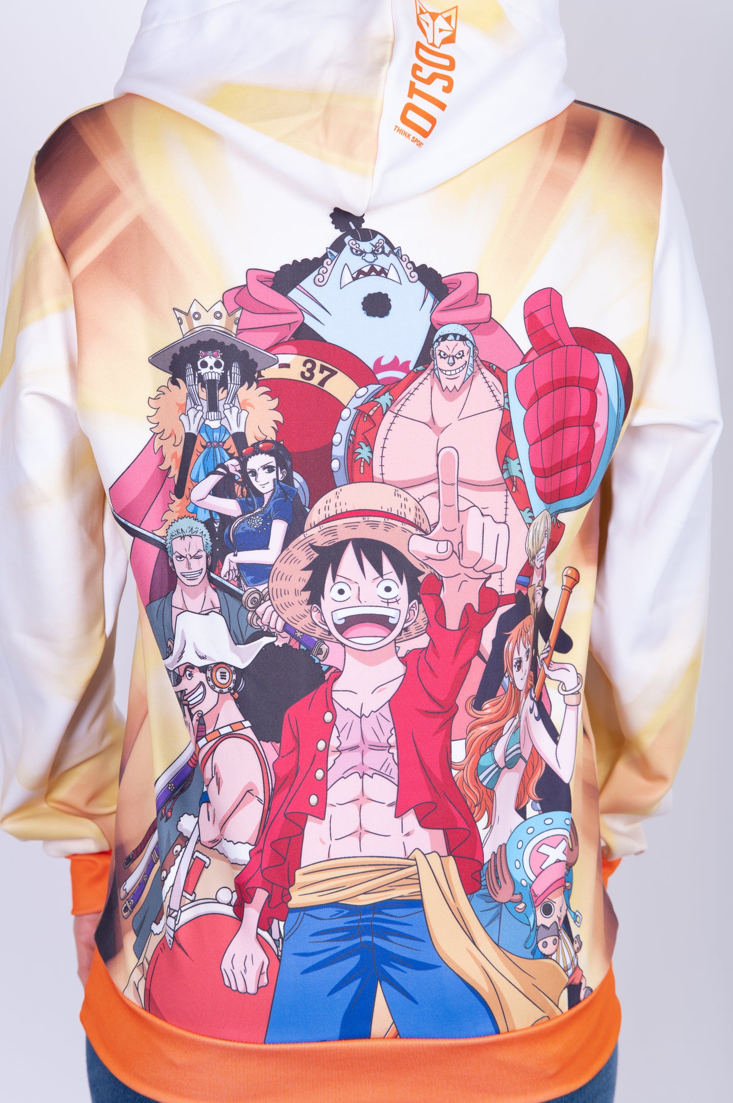 Dessuadora - One piece fishman straw hat crew yellow