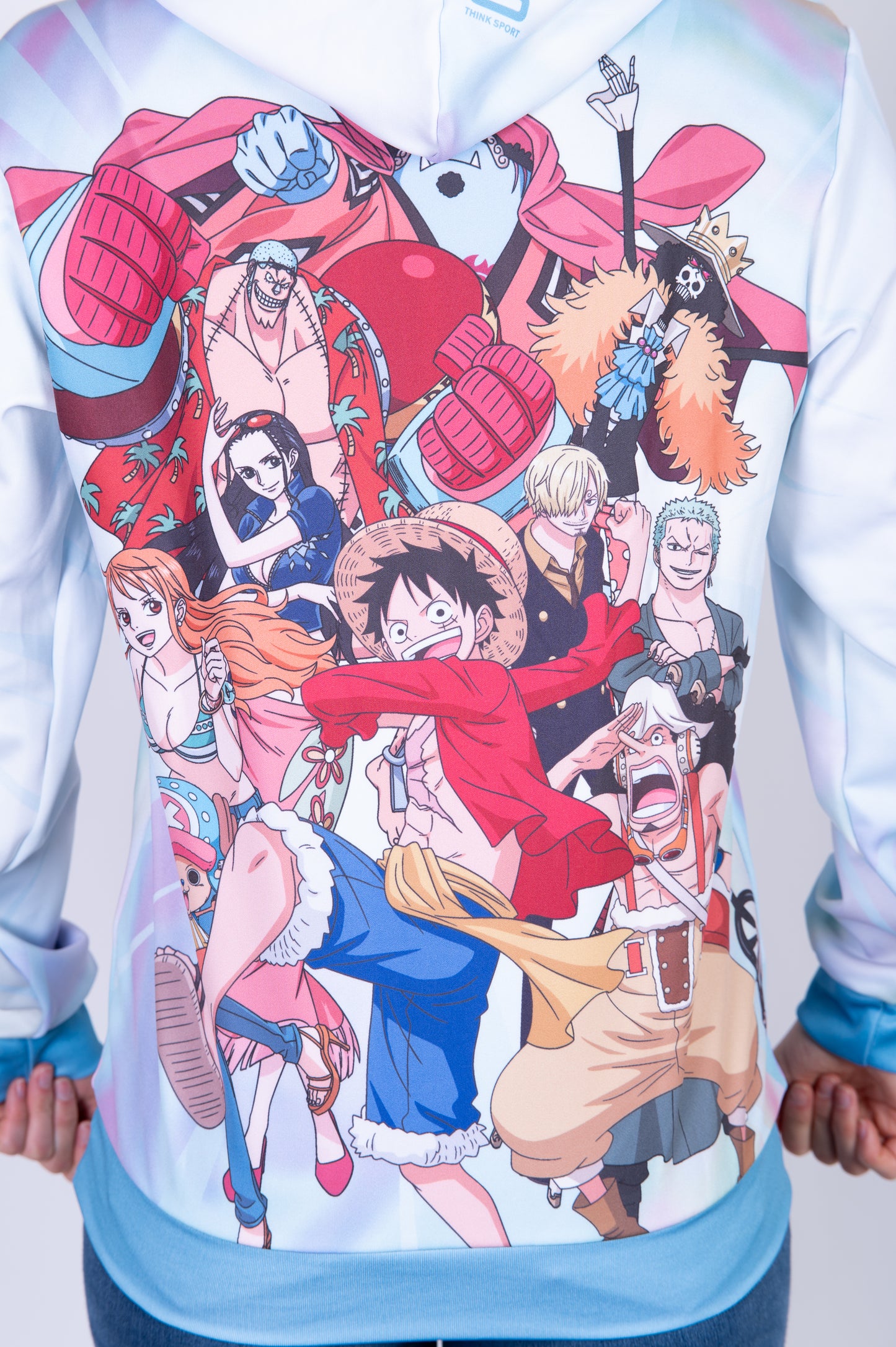 Camisola - One piece fishman luffy and the crew green