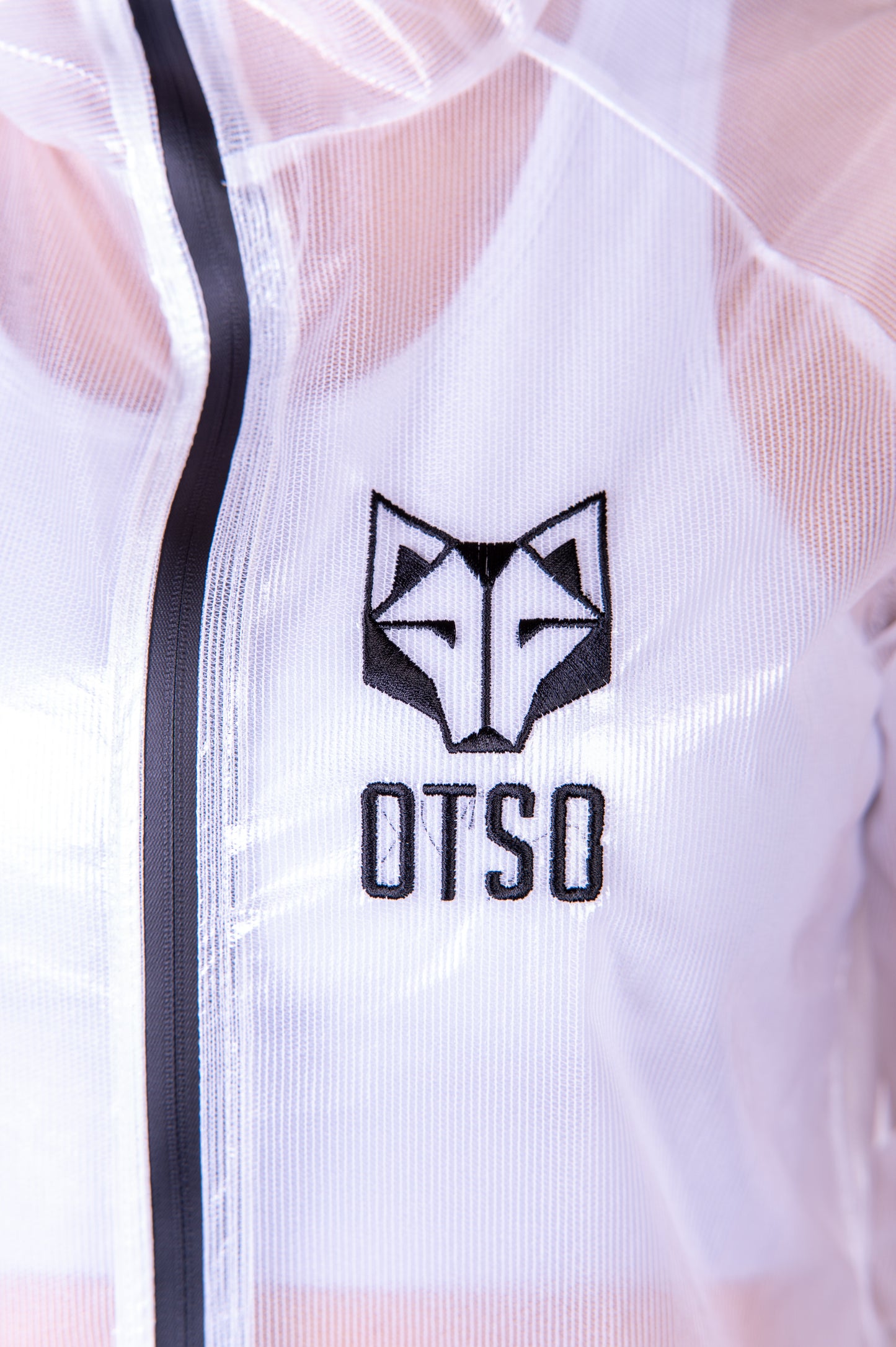 Waterproof Jacket - White & Black