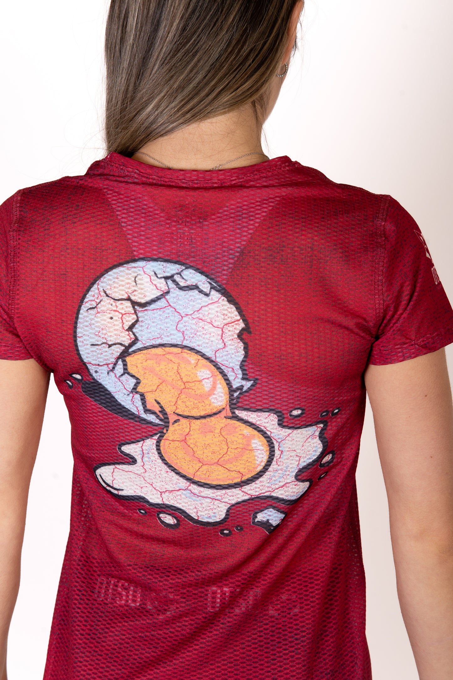 Maglietta manica corta donna - S.W.Smiley Concrete Canvas Egg