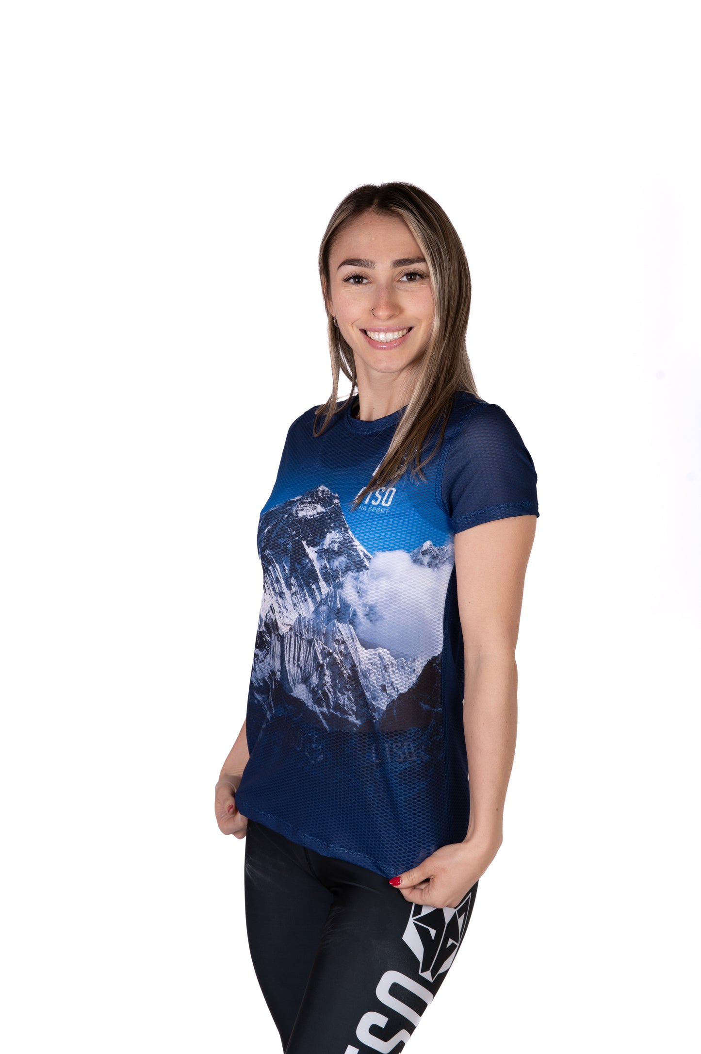 Camiseta de manga curta para mulher - Everest