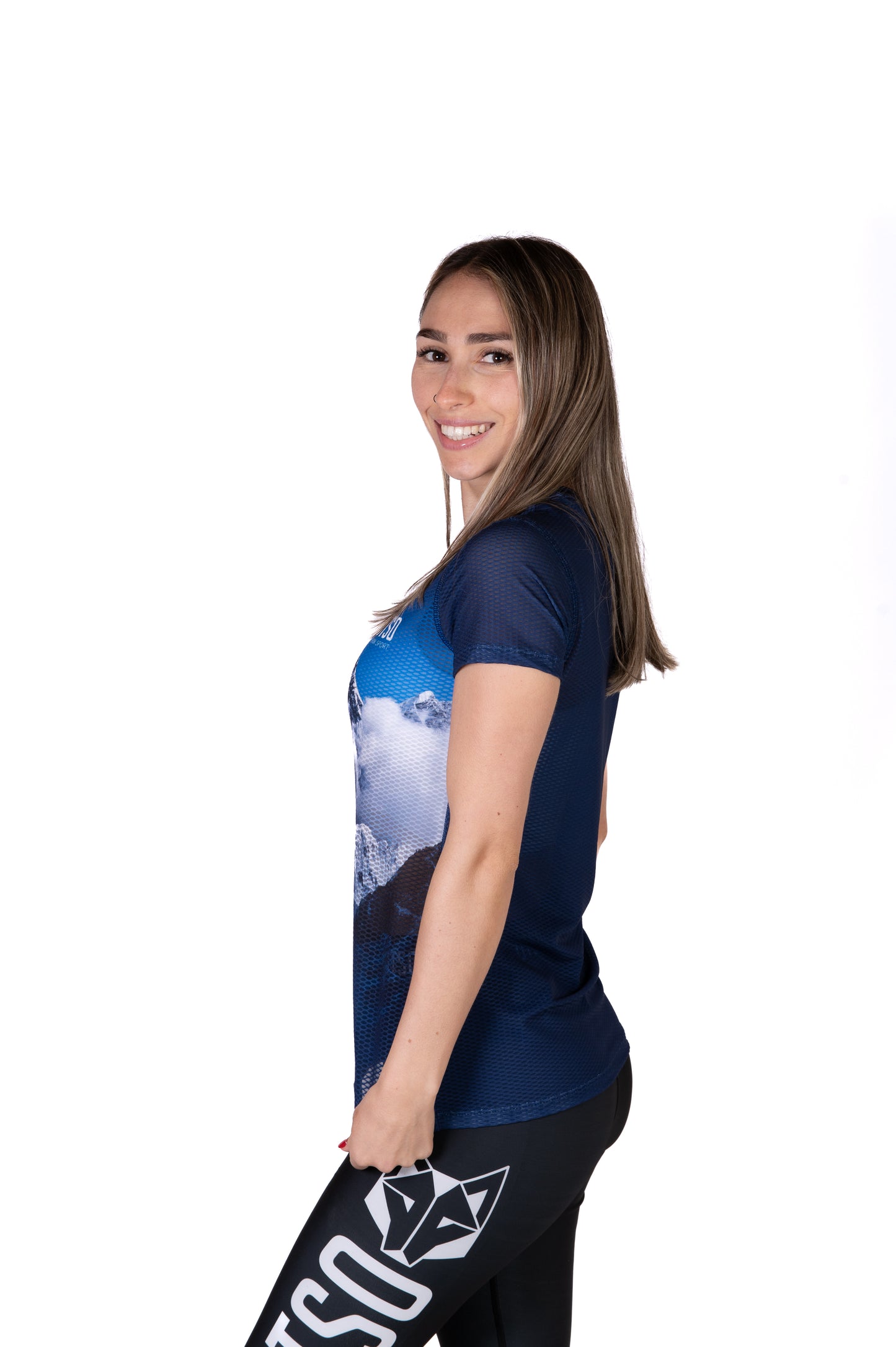 Camiseta de manga curta para mulher - Everest
