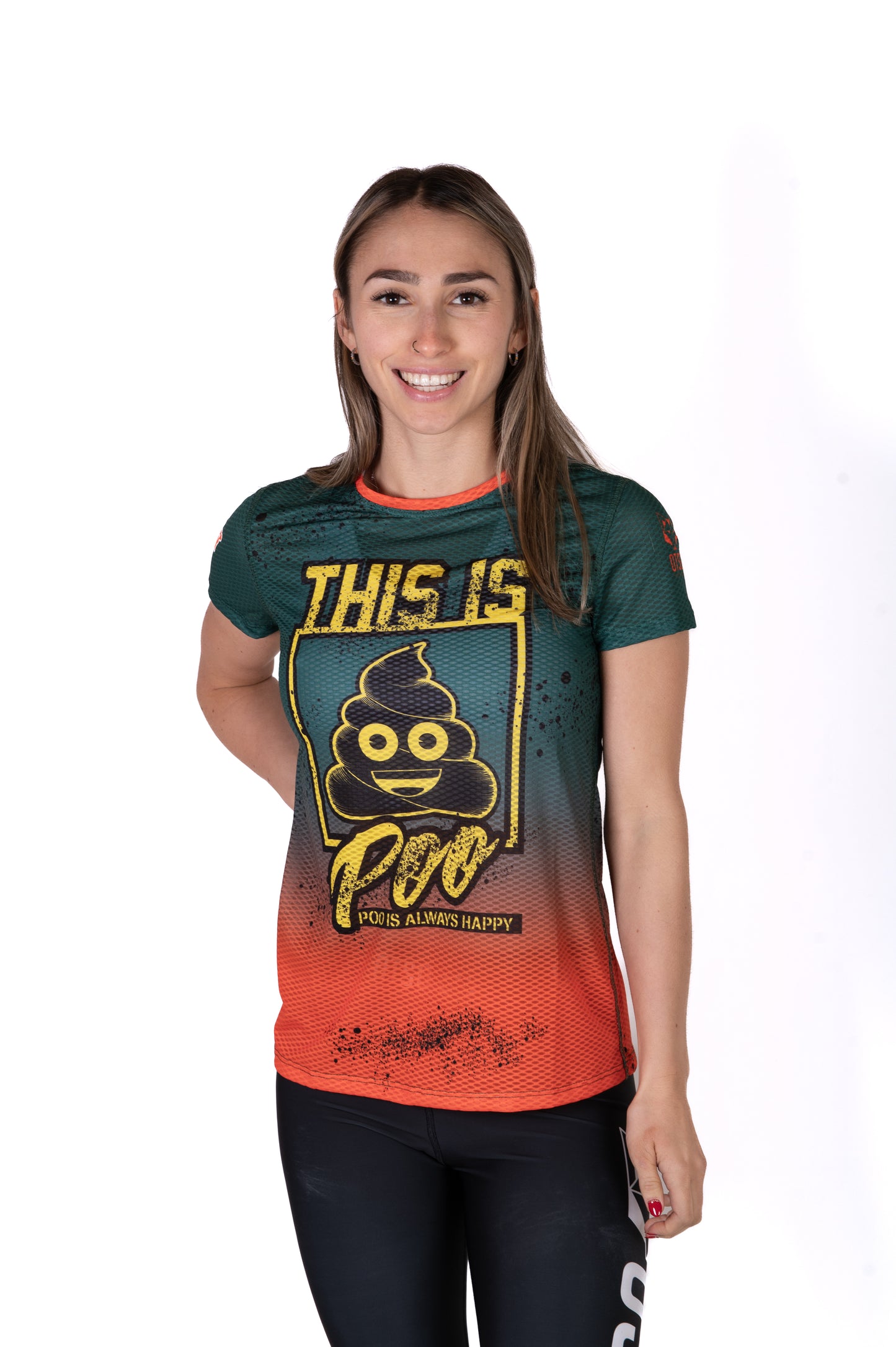 T-shirt manches courtes femme - Emoji Be like Poo