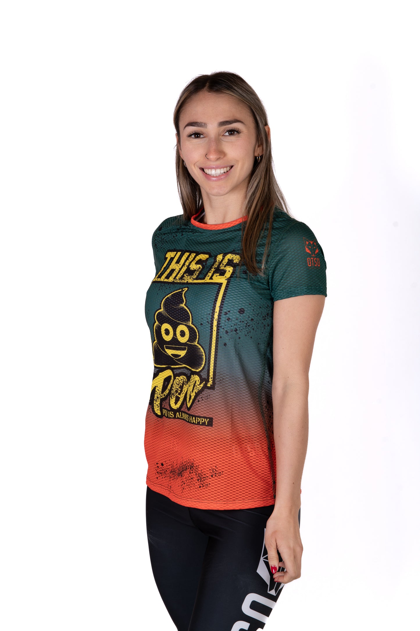 T-shirt manches courtes femme - Emoji Be like Poo