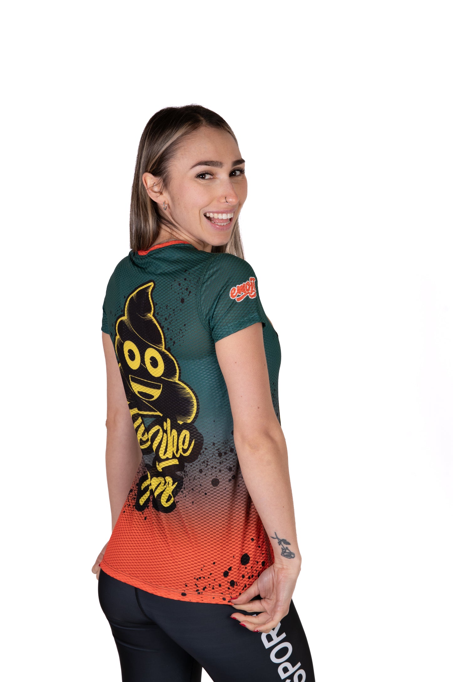 T-shirt manches courtes femme - Emoji Be like Poo