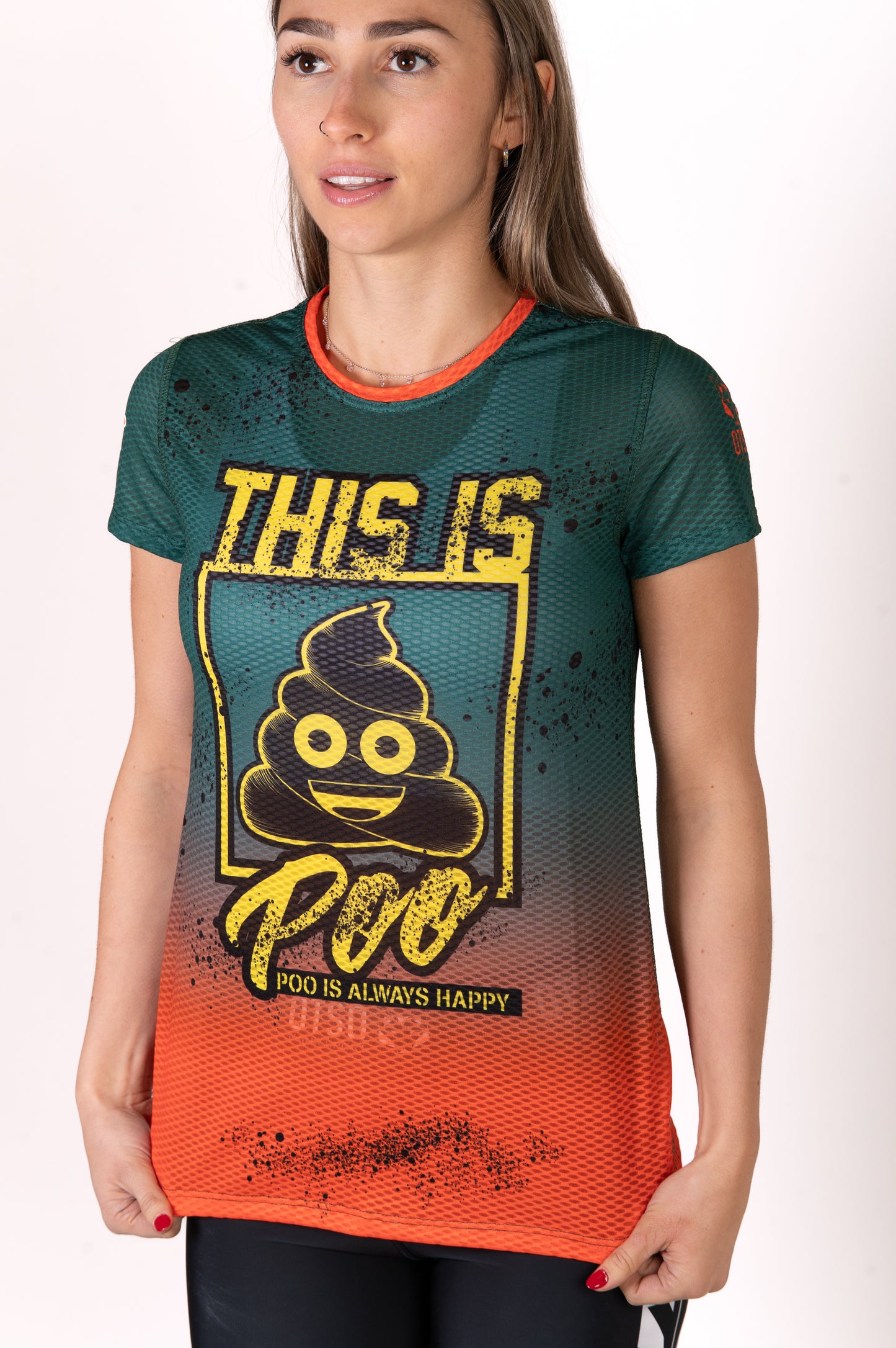 T-shirt manches courtes femme - Emoji Be like Poo