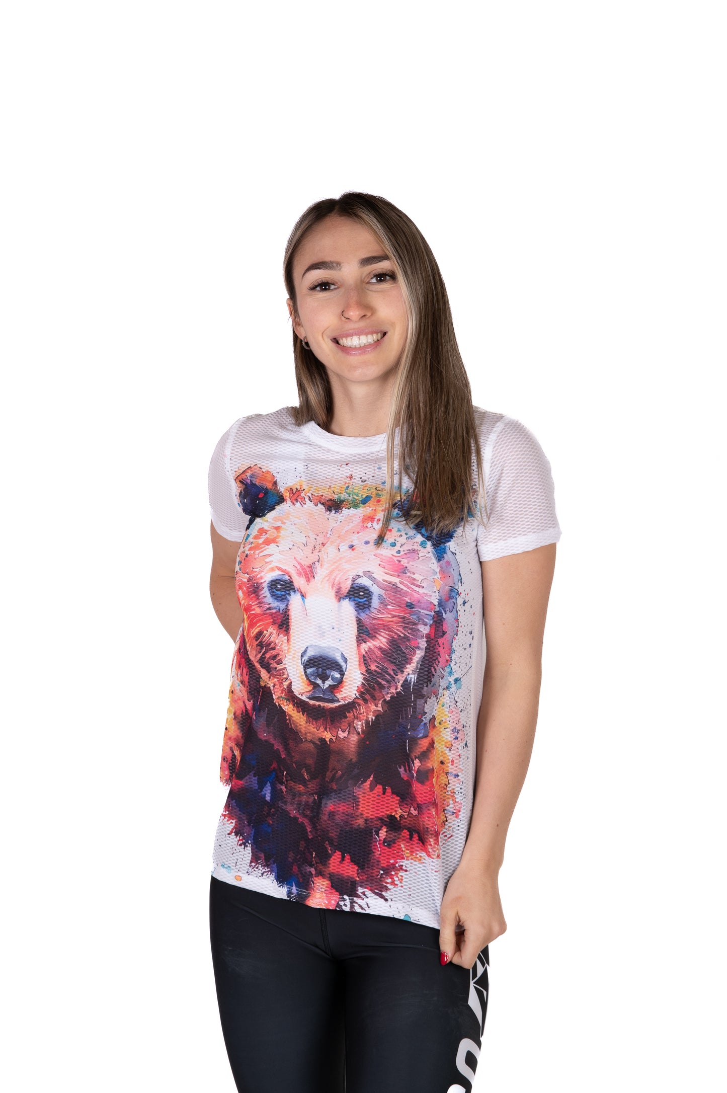 Maglietta manica corta donna - Be Wild Bear