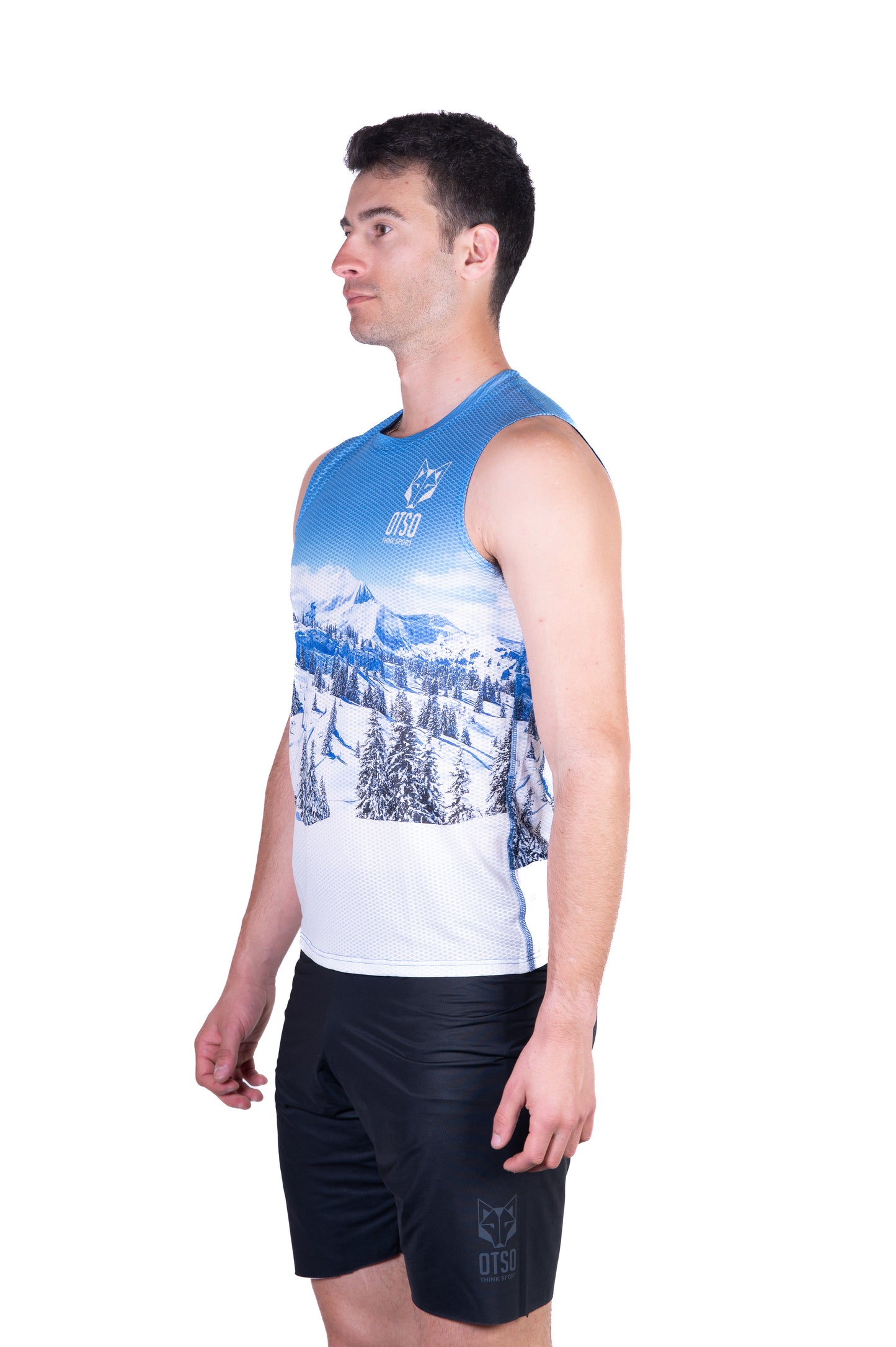 T-shirt sans manches homme - Snow Forest