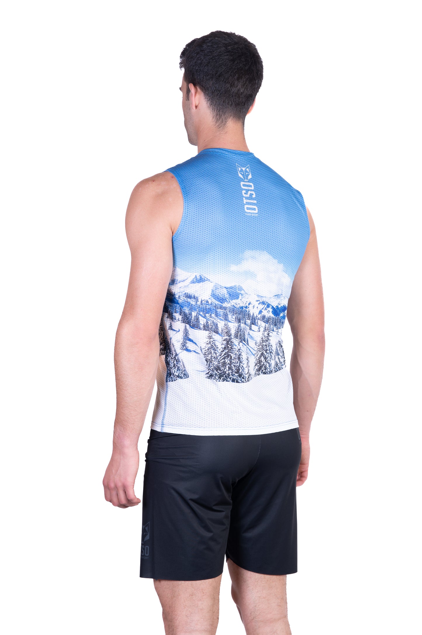 T-shirt sans manches homme - Snow Forest