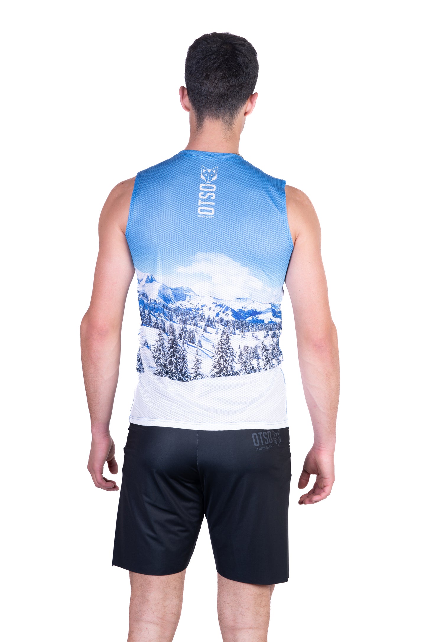 T-shirt sans manches homme - Snow Forest