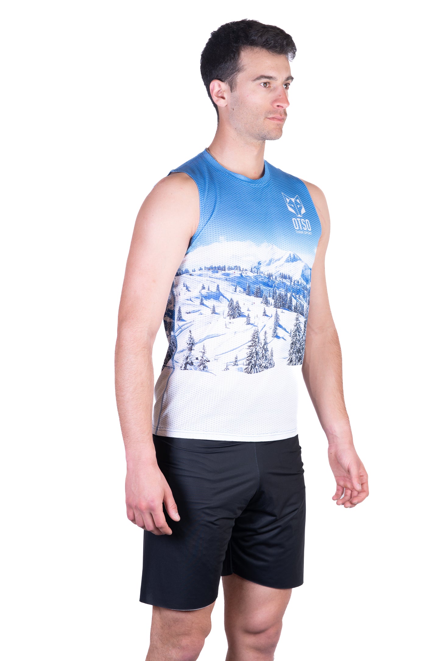 T-shirt sans manches homme - Snow Forest