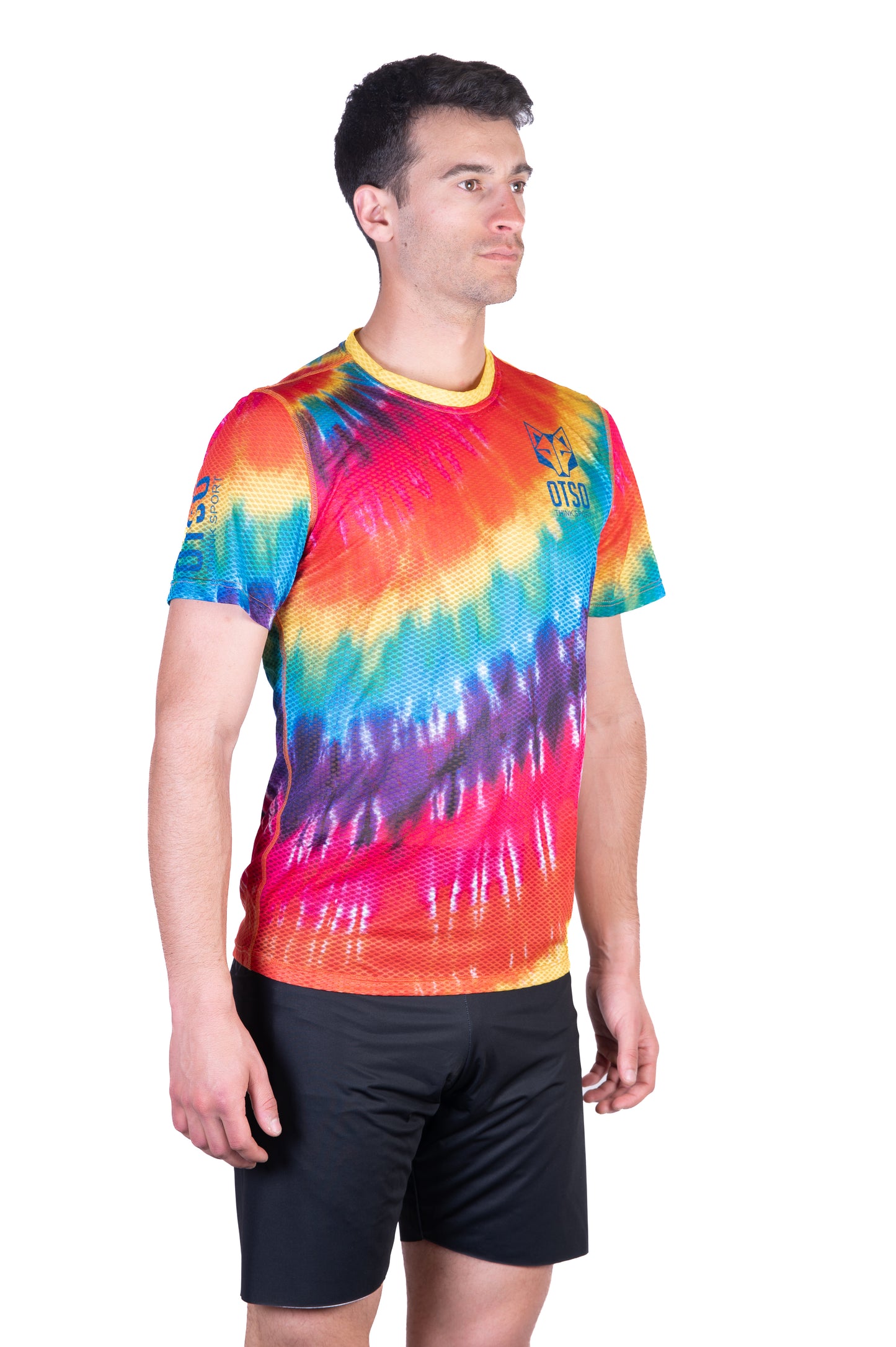 Camiseta masculina manga curta - Tie Dye