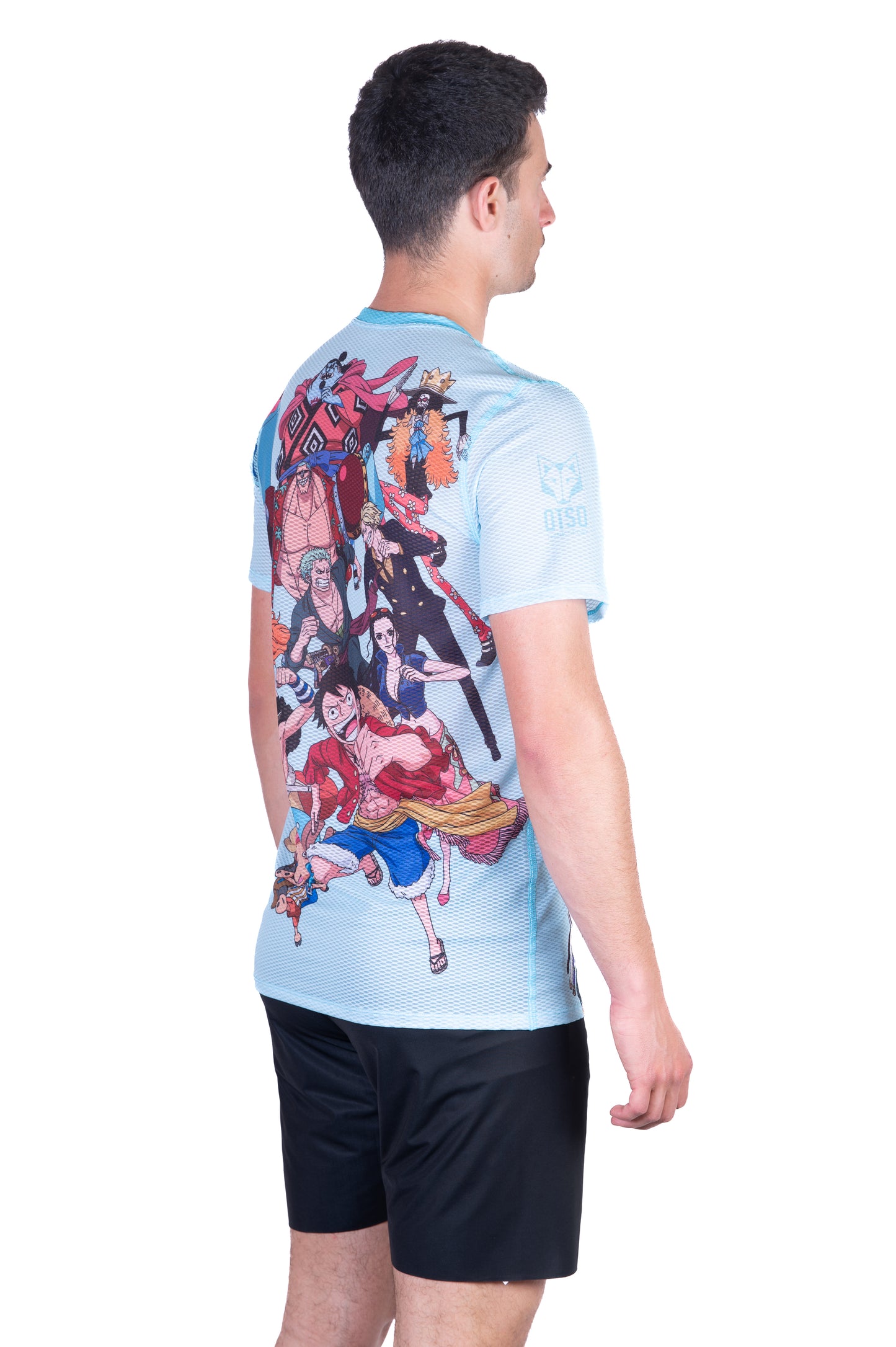 Magliette manica corta uomo - One piece fishman straw hat crew turquoise